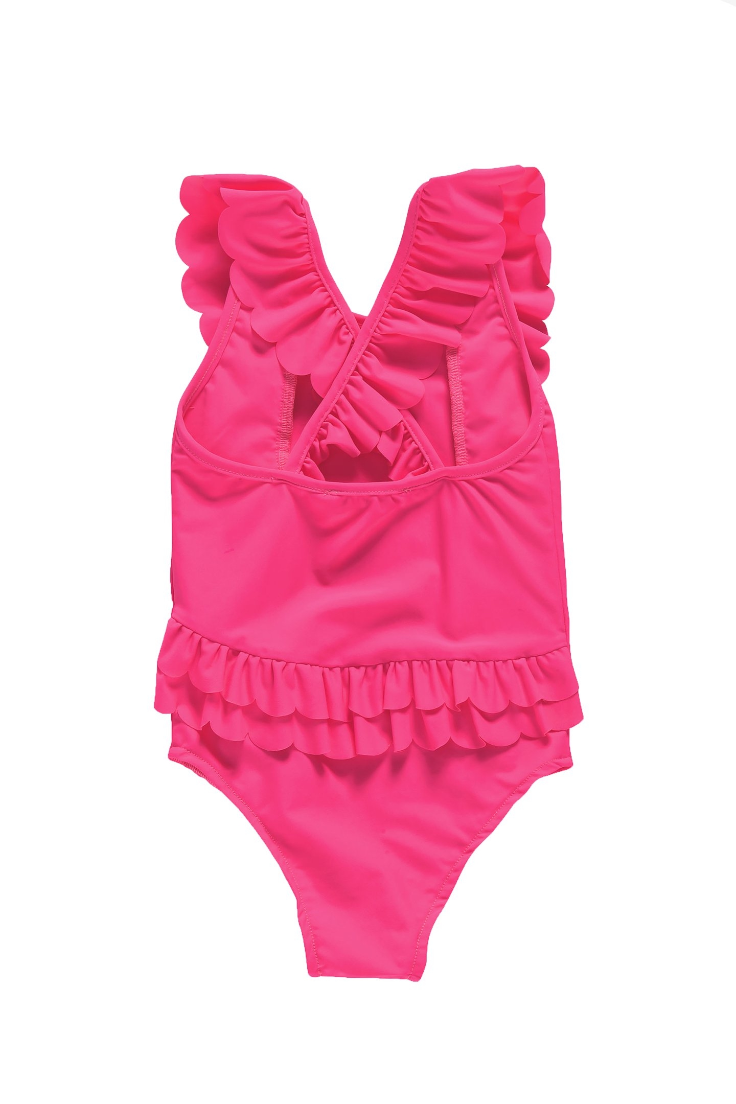 BATHING SUIT BERMUDE FLUO PINK 3