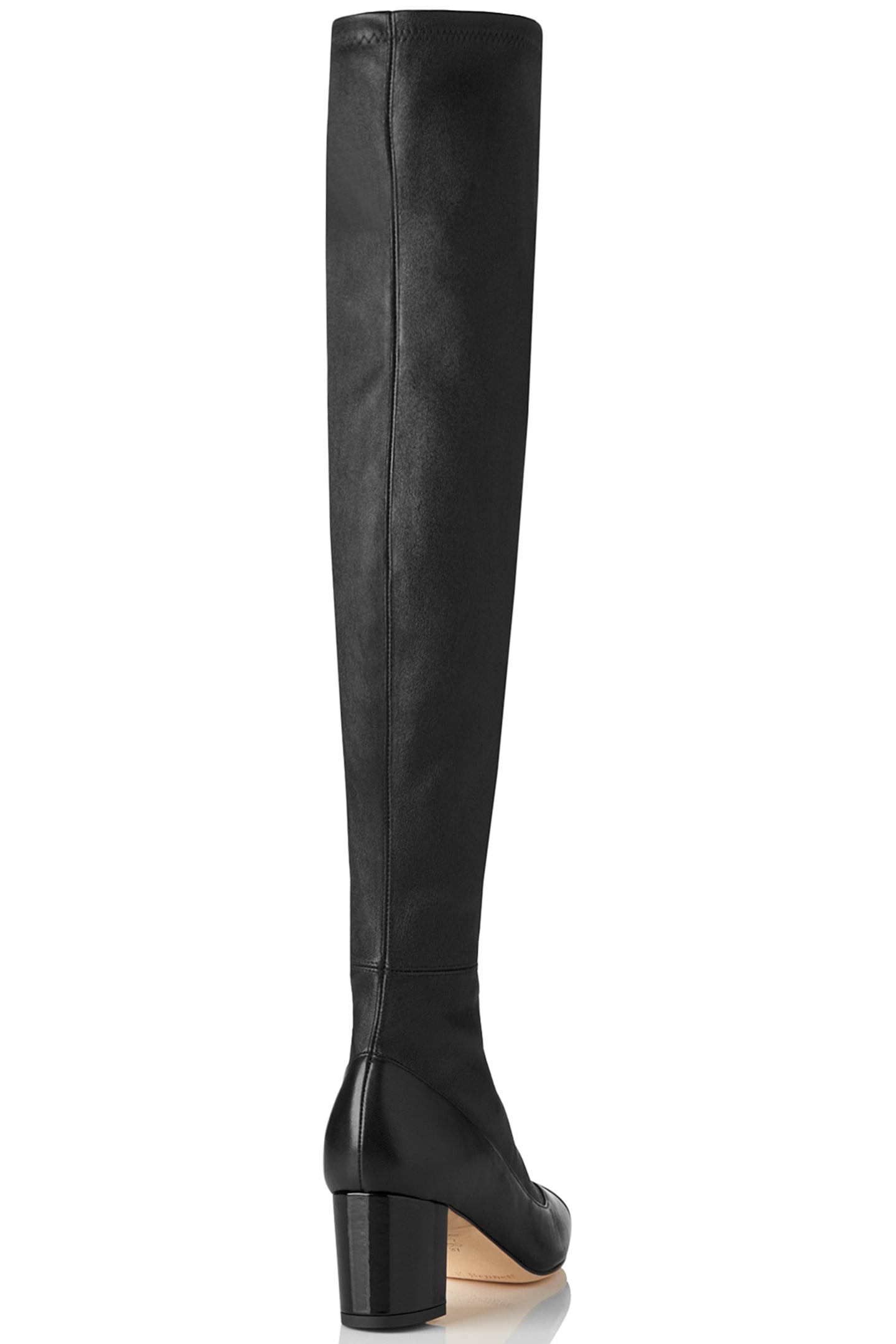 IDA - BLOCKY HEEL OVER KN BLACK 3