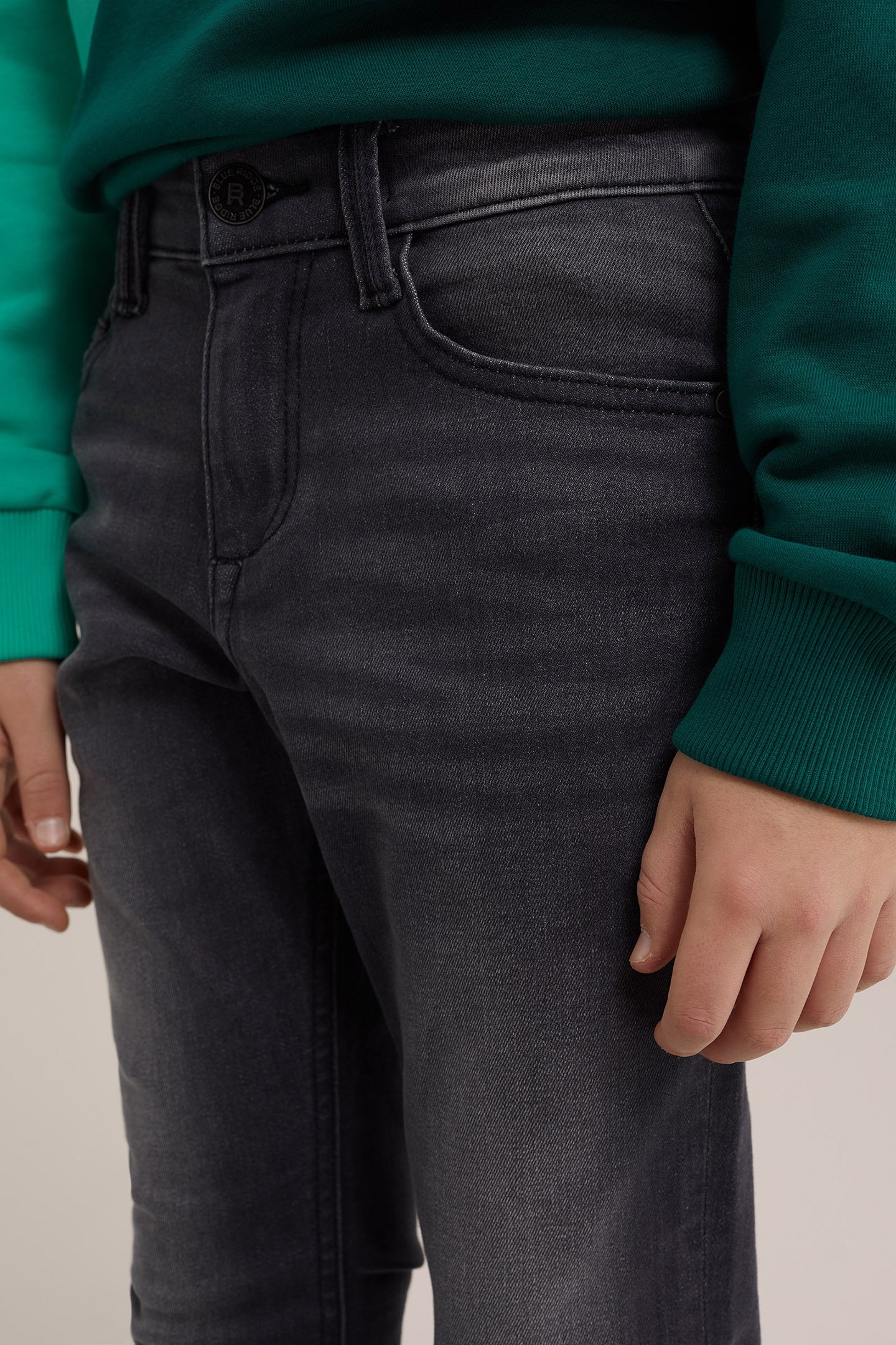 5-POCKET DARK GREY 5