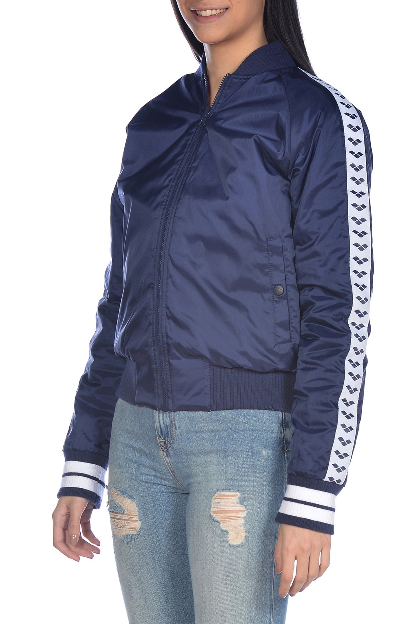 BOMBER TEAM DIAMONDS WHITE RED NAVY 2