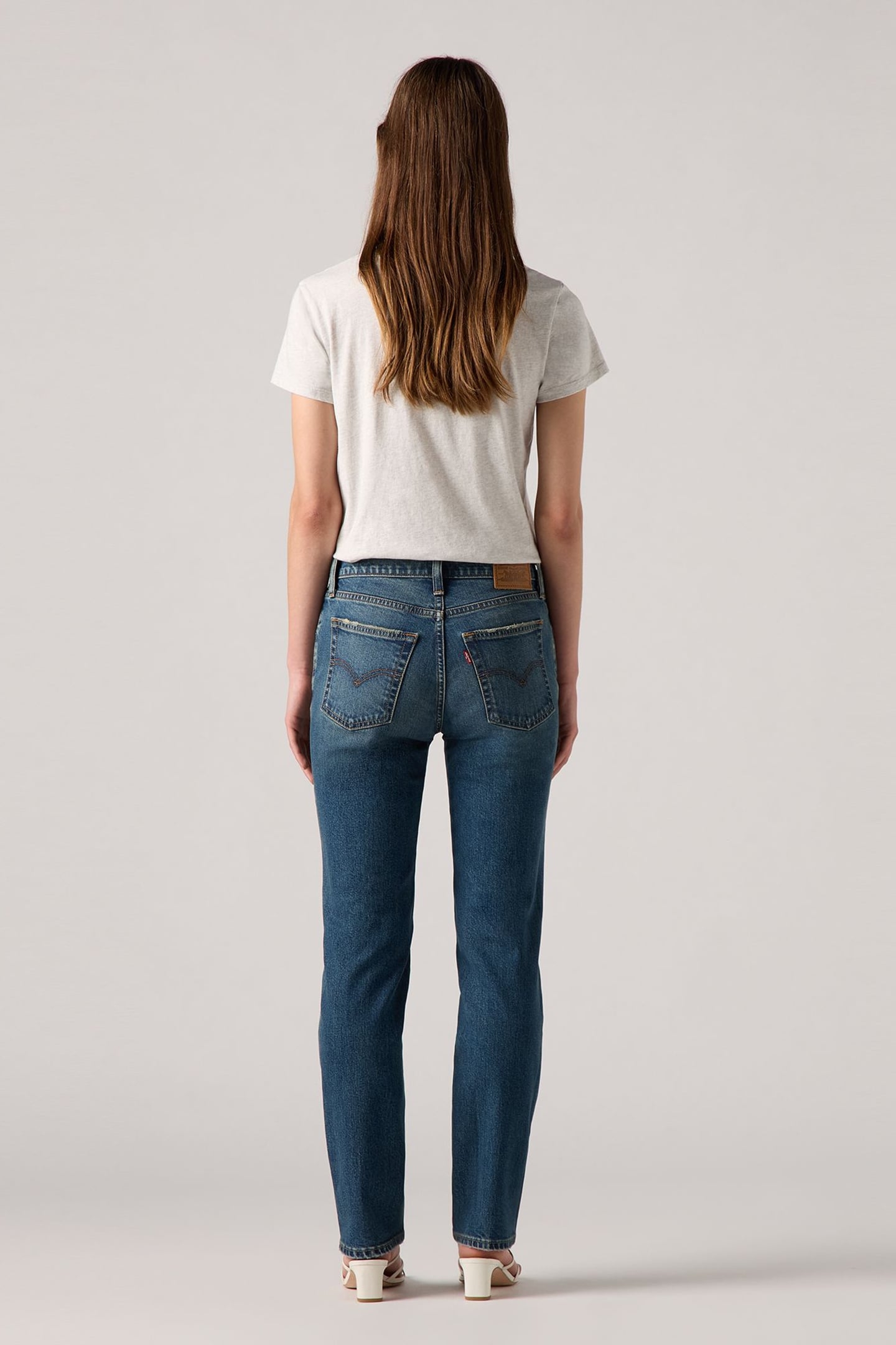 724™ HIGH RISE STRAIGHT JEANS DARK INDIGO 3