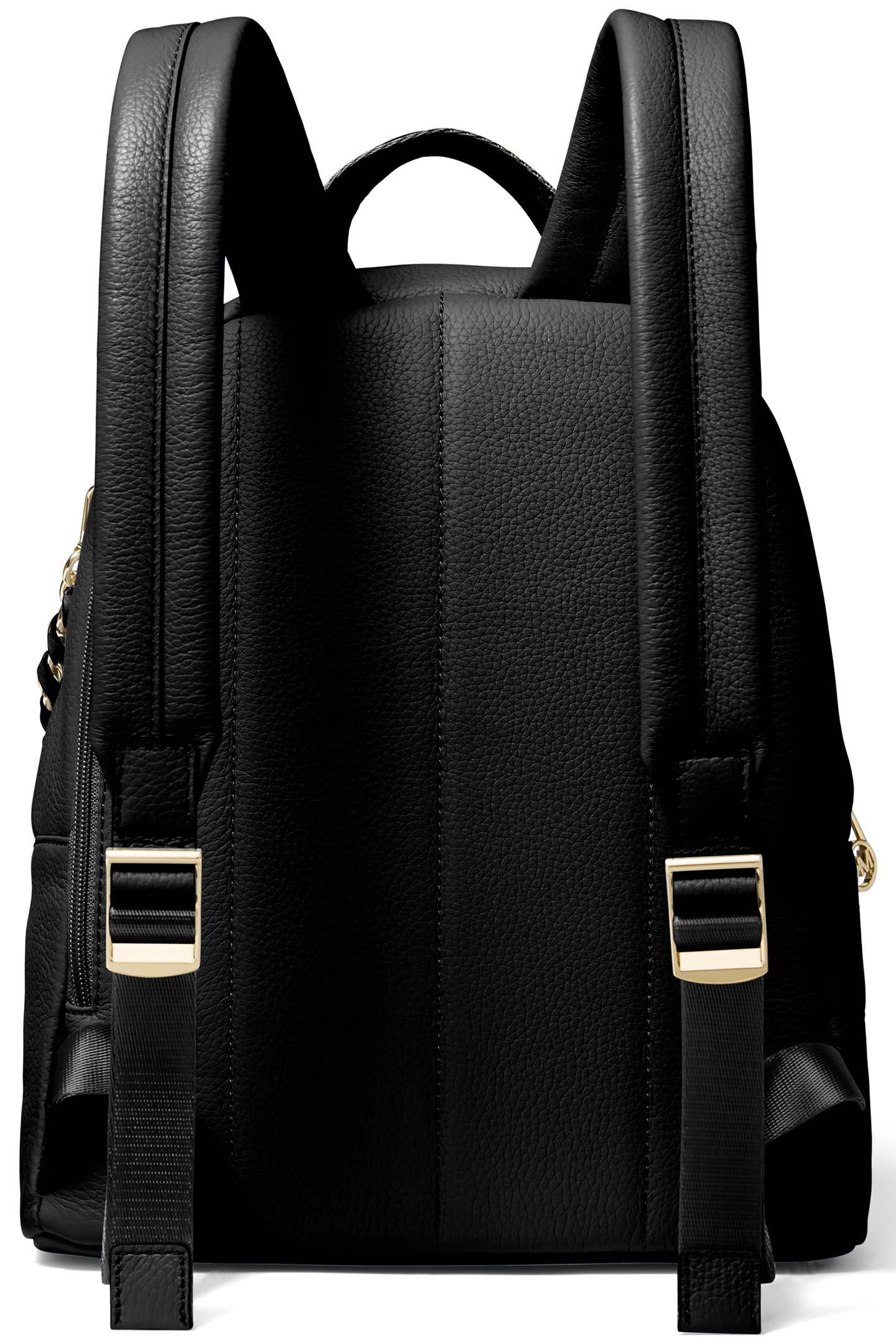 LEATHER BACKPACK IN BLACK 3
