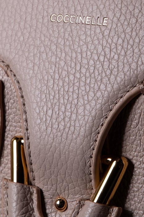 GRAINED LEATHER HANDBAG 6