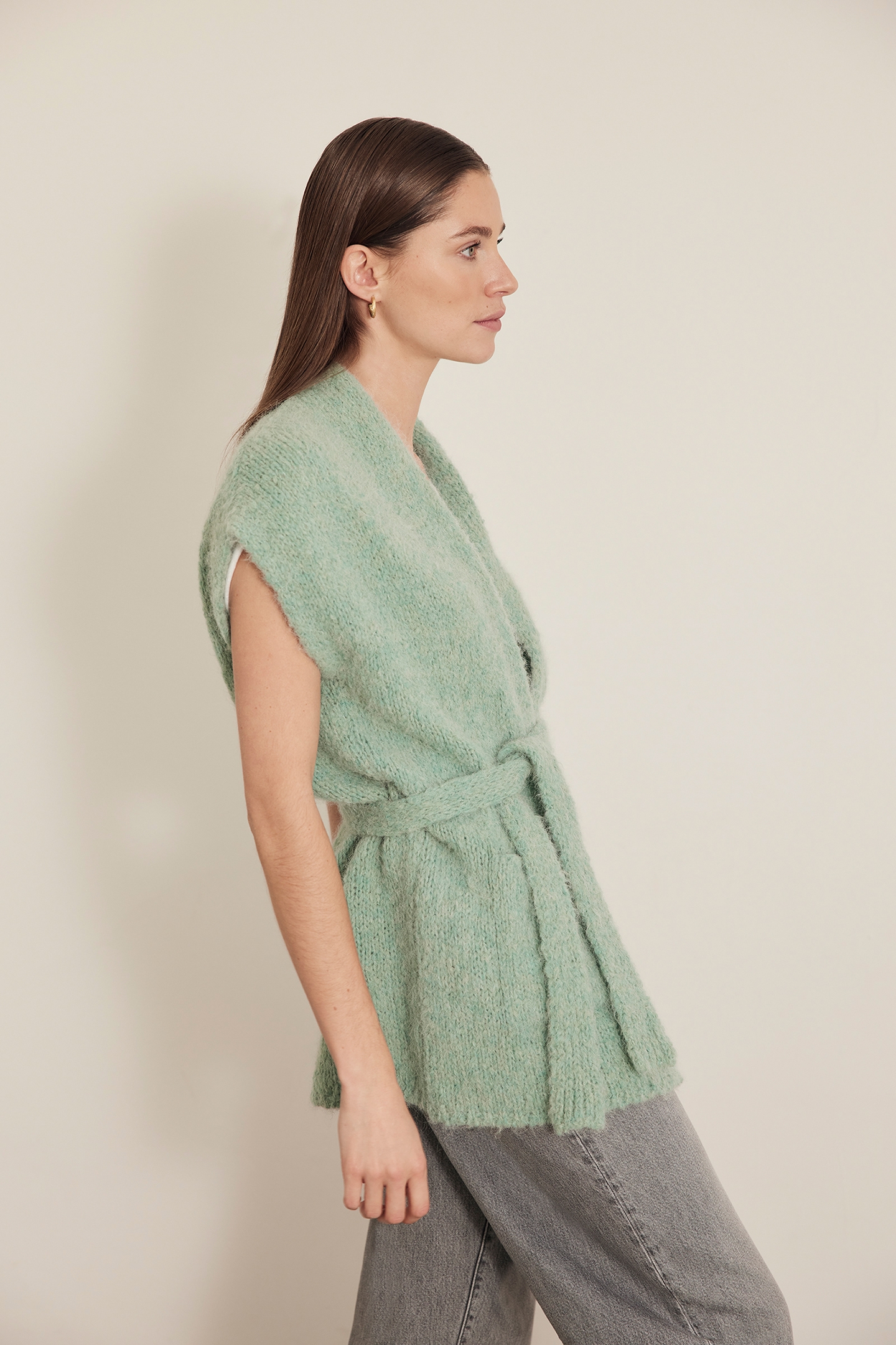 BERNOU CARDIGAN MINT 6