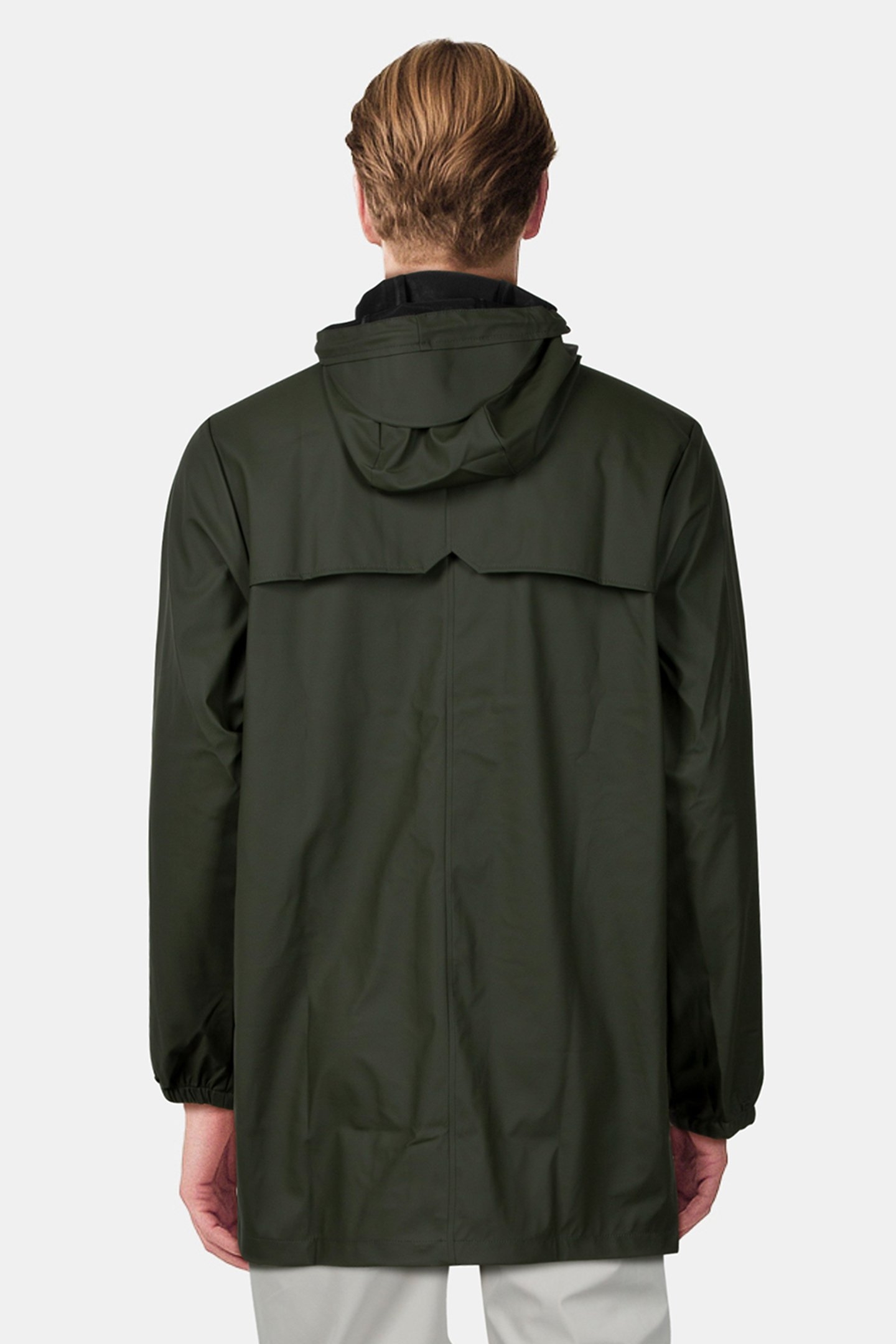 UNISEX CARGO LONG JACKET W3 GREEN 5