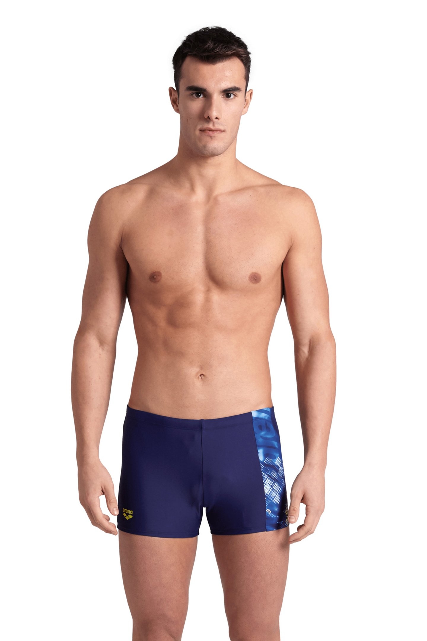 MEN'S ARENA SPLASH POINT SWIM SHORT NAVY 1