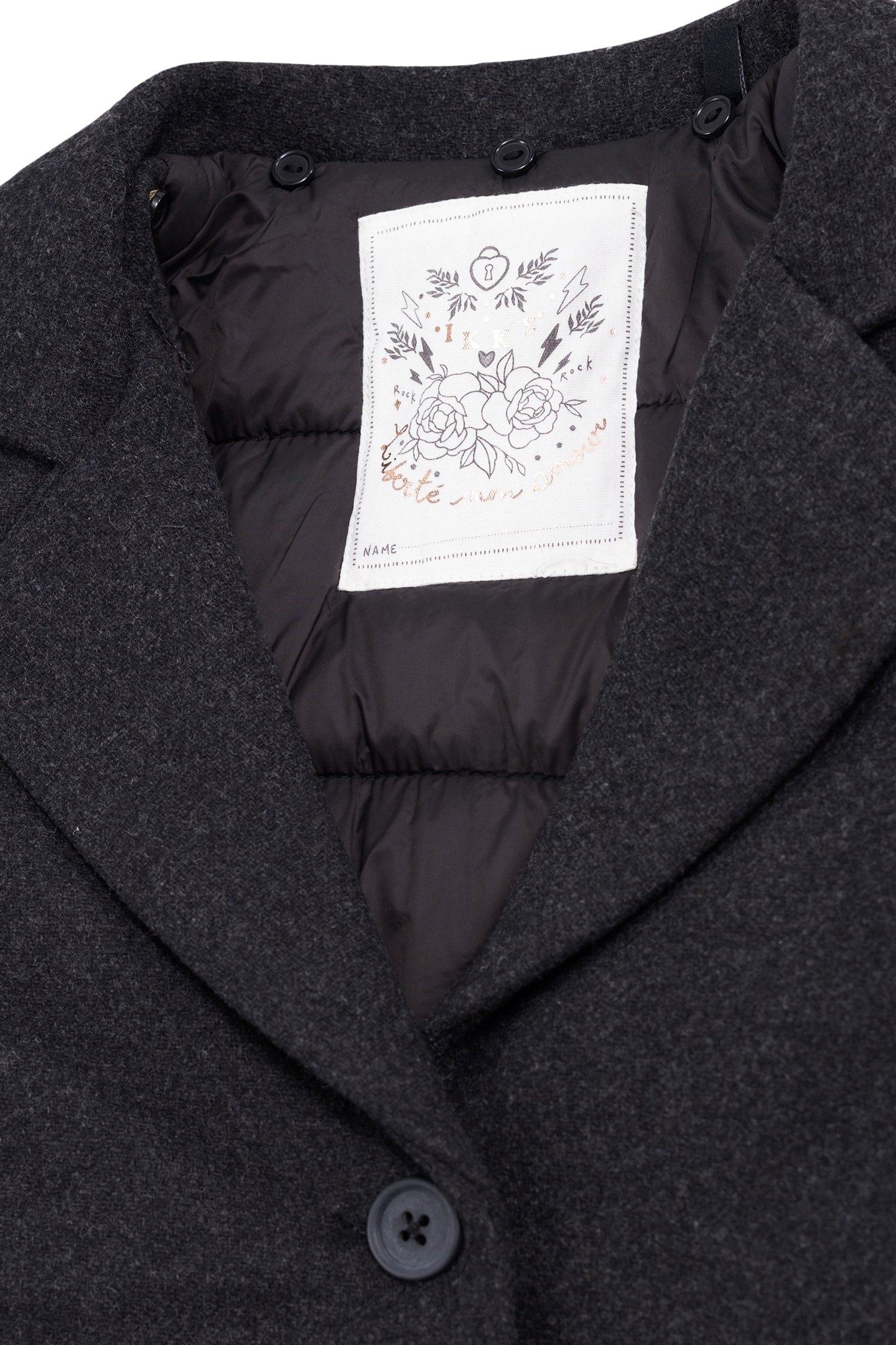 GREY COAT WITH REMOVABLE HOODED TRIM FOR GIRLS 7