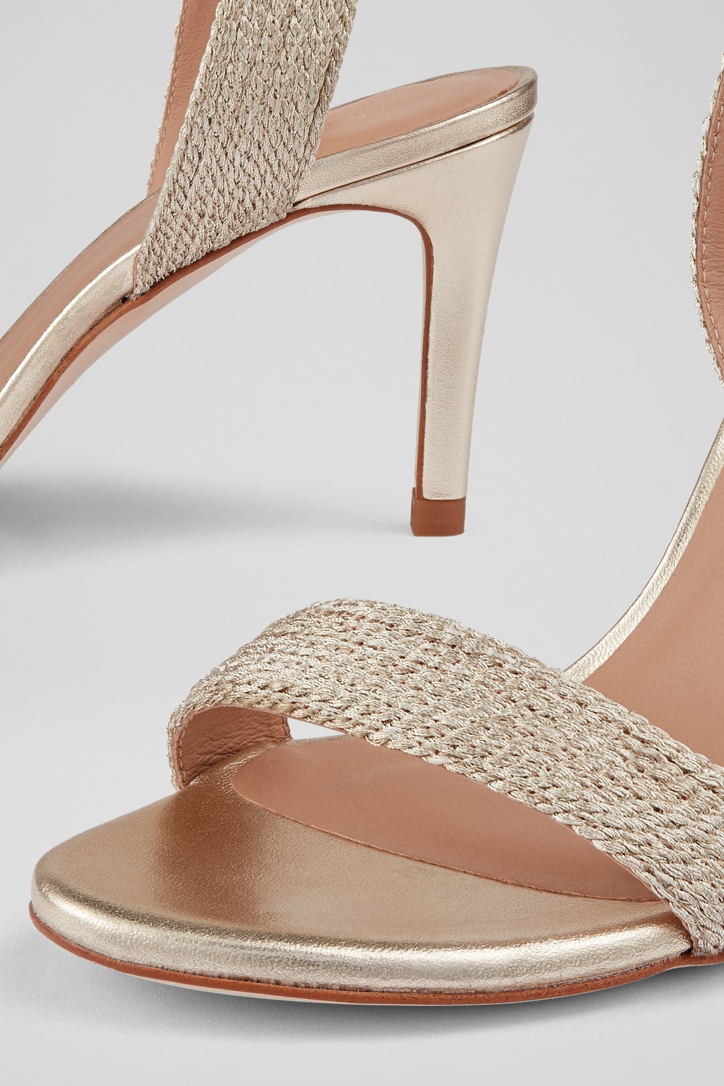 FS IVETTE METALLIC TEXTIL PALE GOLD 4