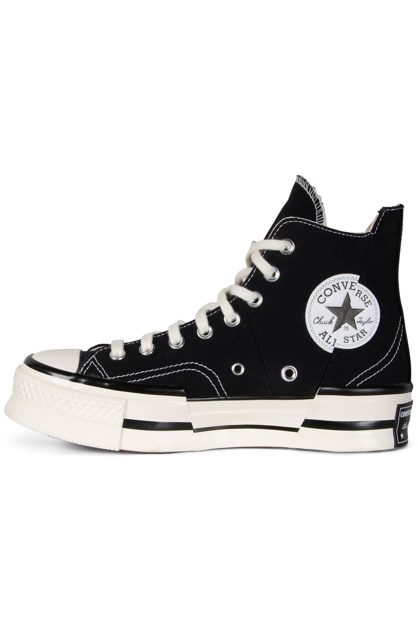 UNISEX CHUCK 70 PLUS BLACK/EGRET/BLACK 3