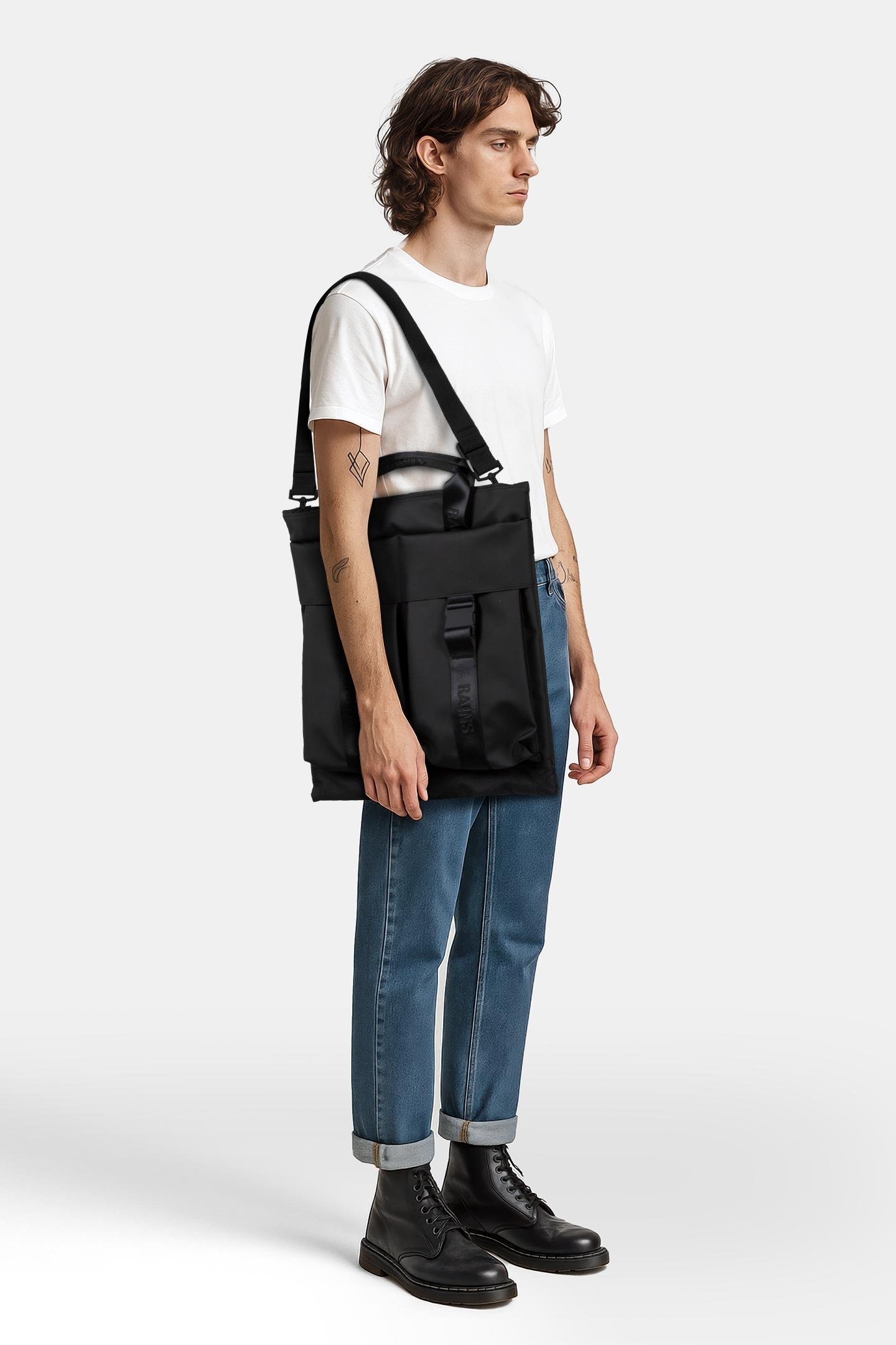 UNISEX TRAIL TOTE BAG W3 BLACK 2