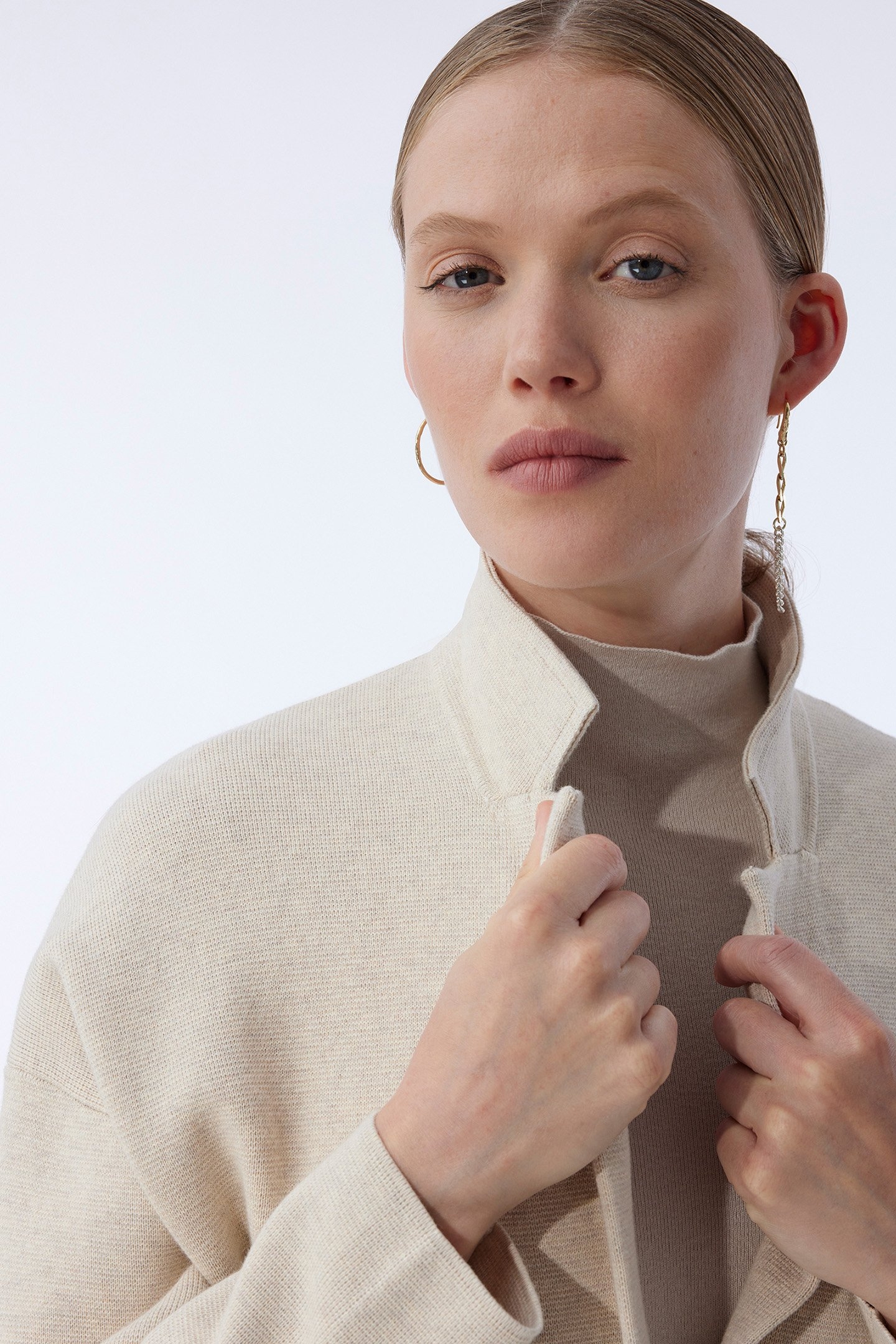 JOYCE CARDIGAN SAND 6