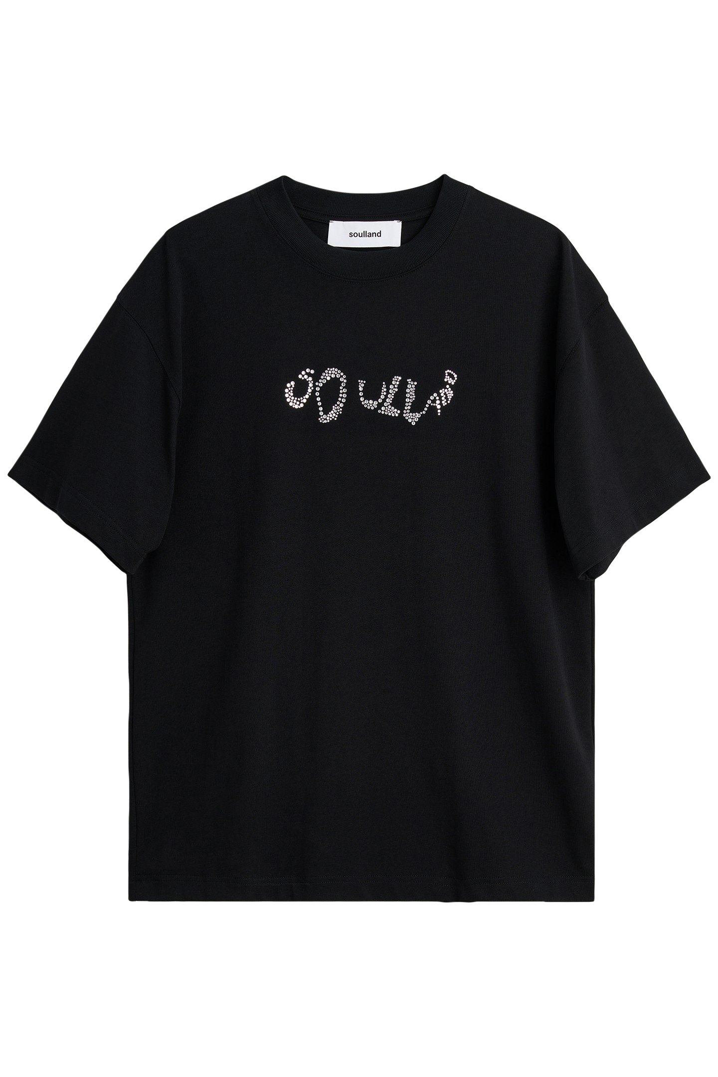 KAI BALDER RHINESTONE T-SHIRT BLACK 5