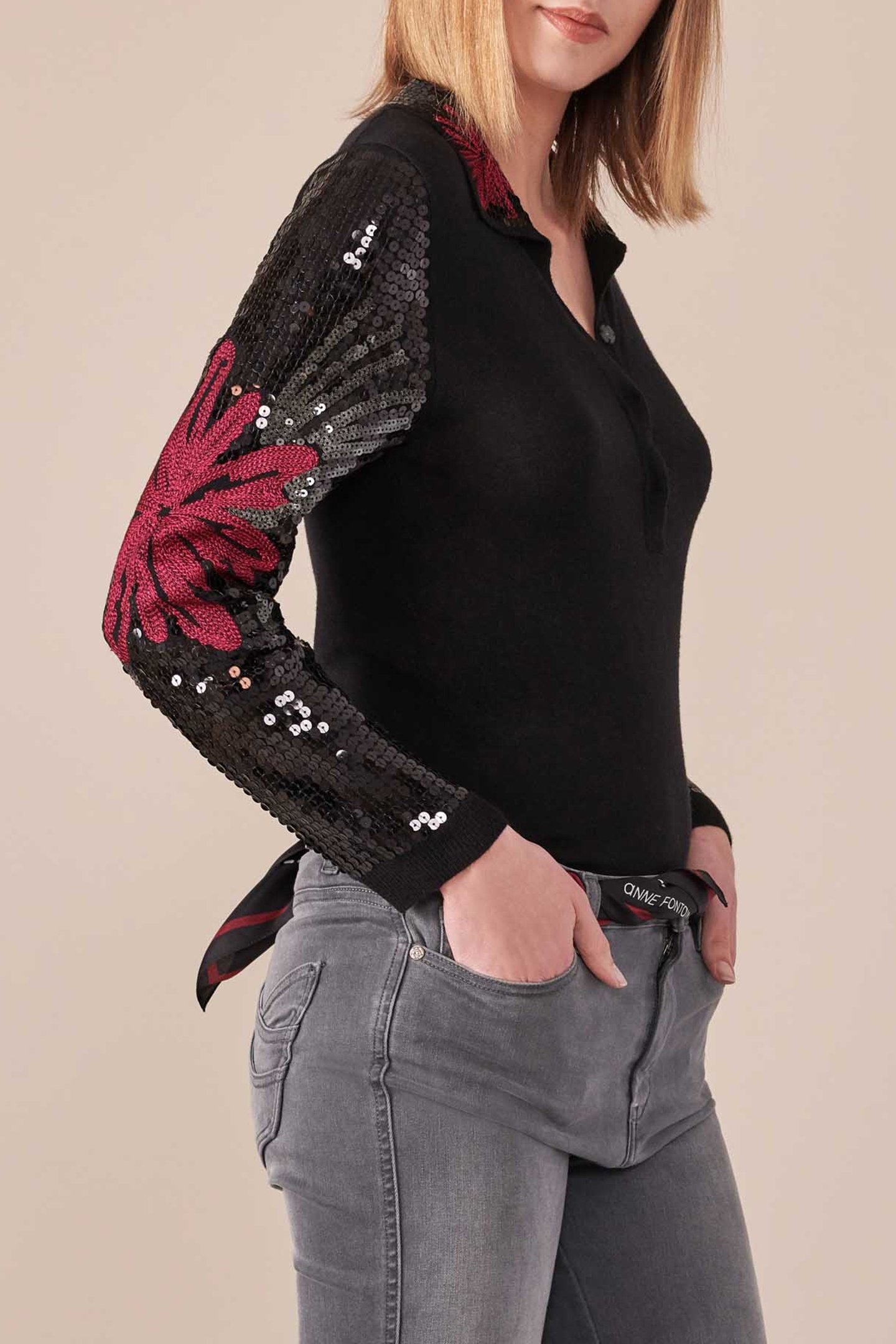 LISOU PULLOVER BLACK 5