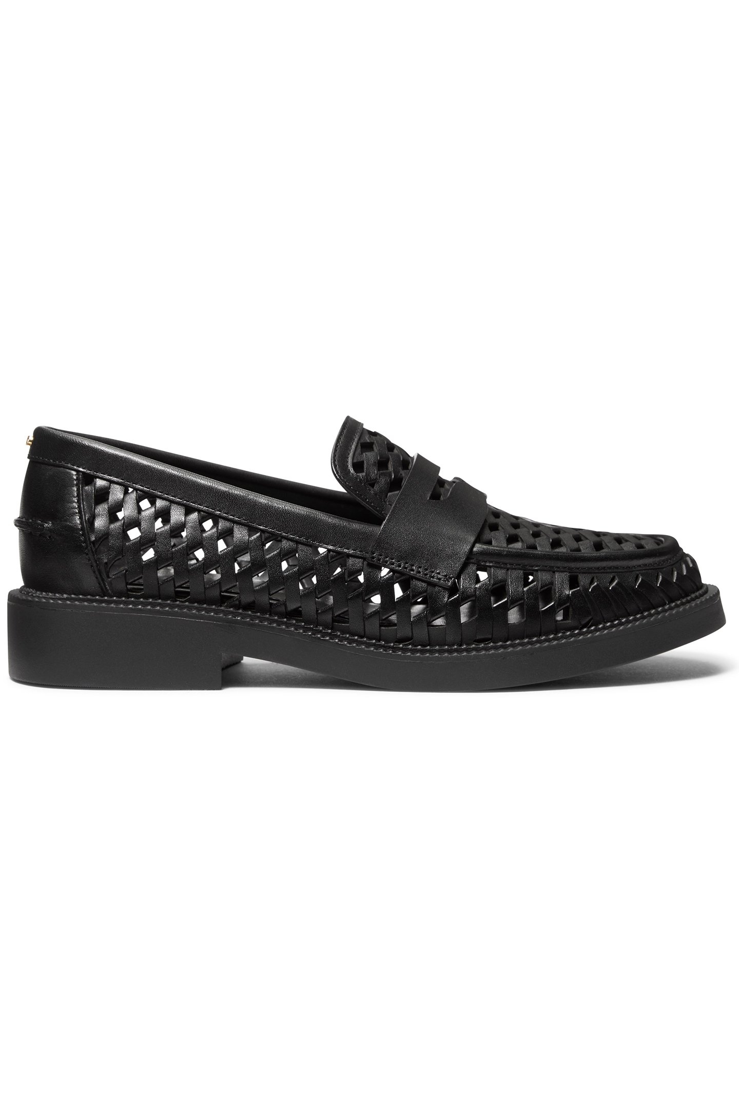 EDEN LOAFER IN BLACK LEATHER 1