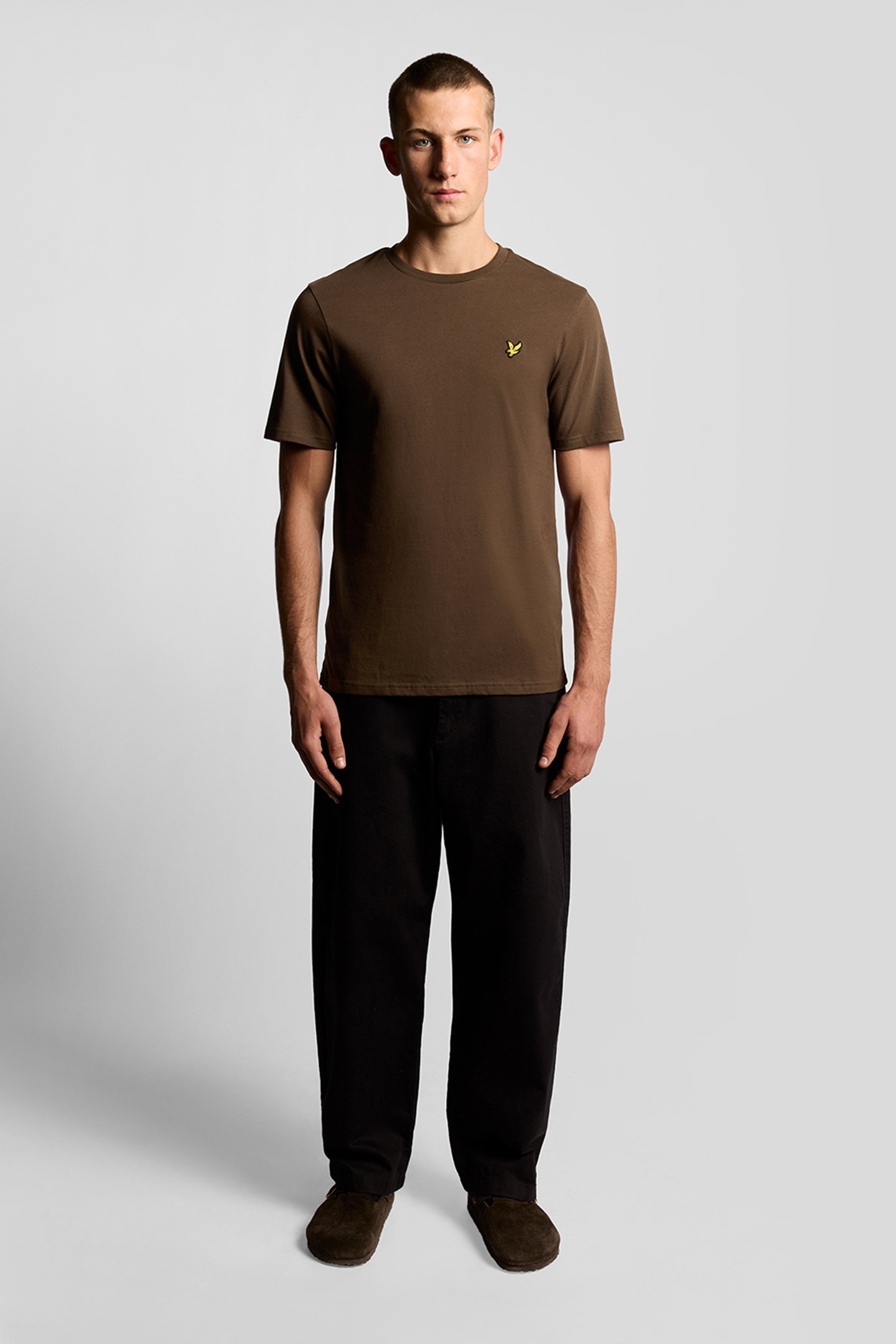 PLAIN T-SHIRT DEEP SEPIA 3