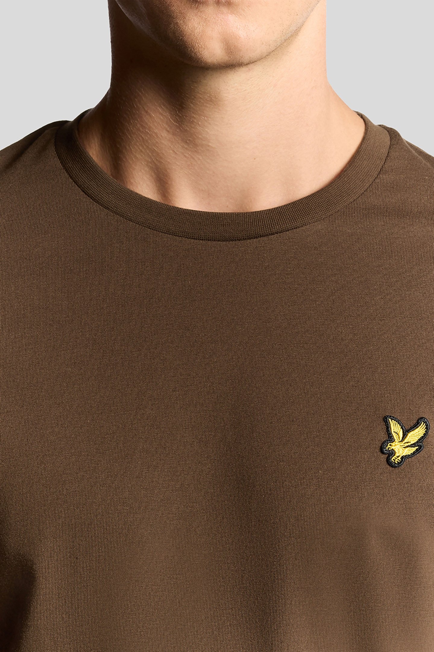 PLAIN T-SHIRT DEEP SEPIA 5