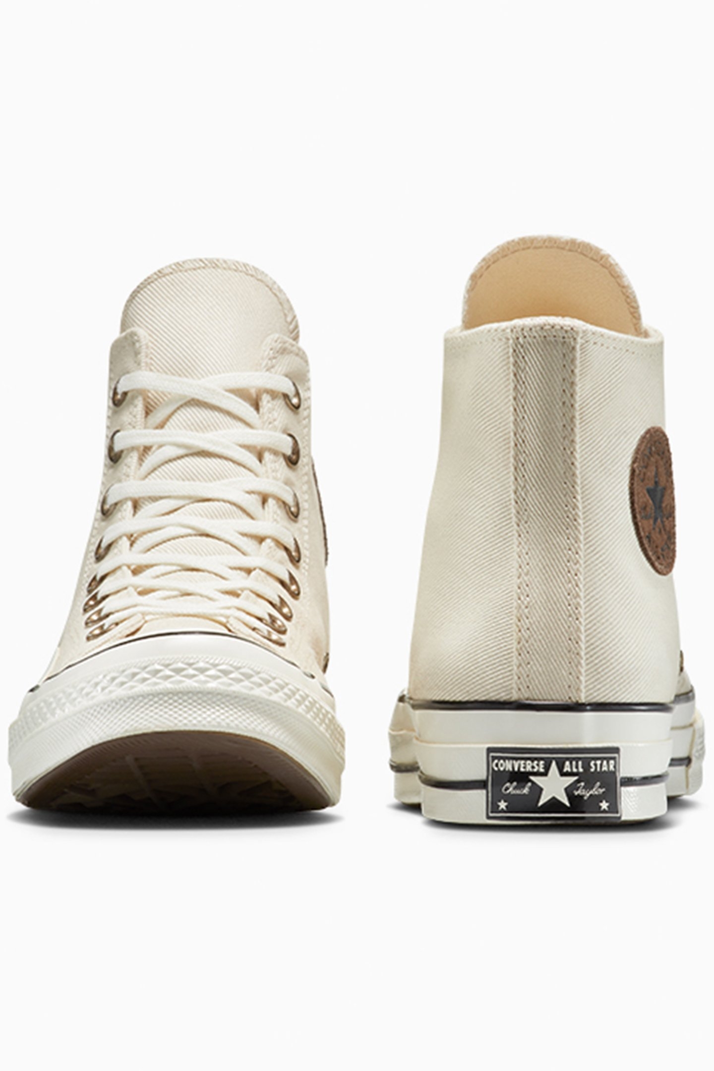 CHUCK 70 DENIM LIGHT DUNE/DARK WHISKEY/EGRET 3