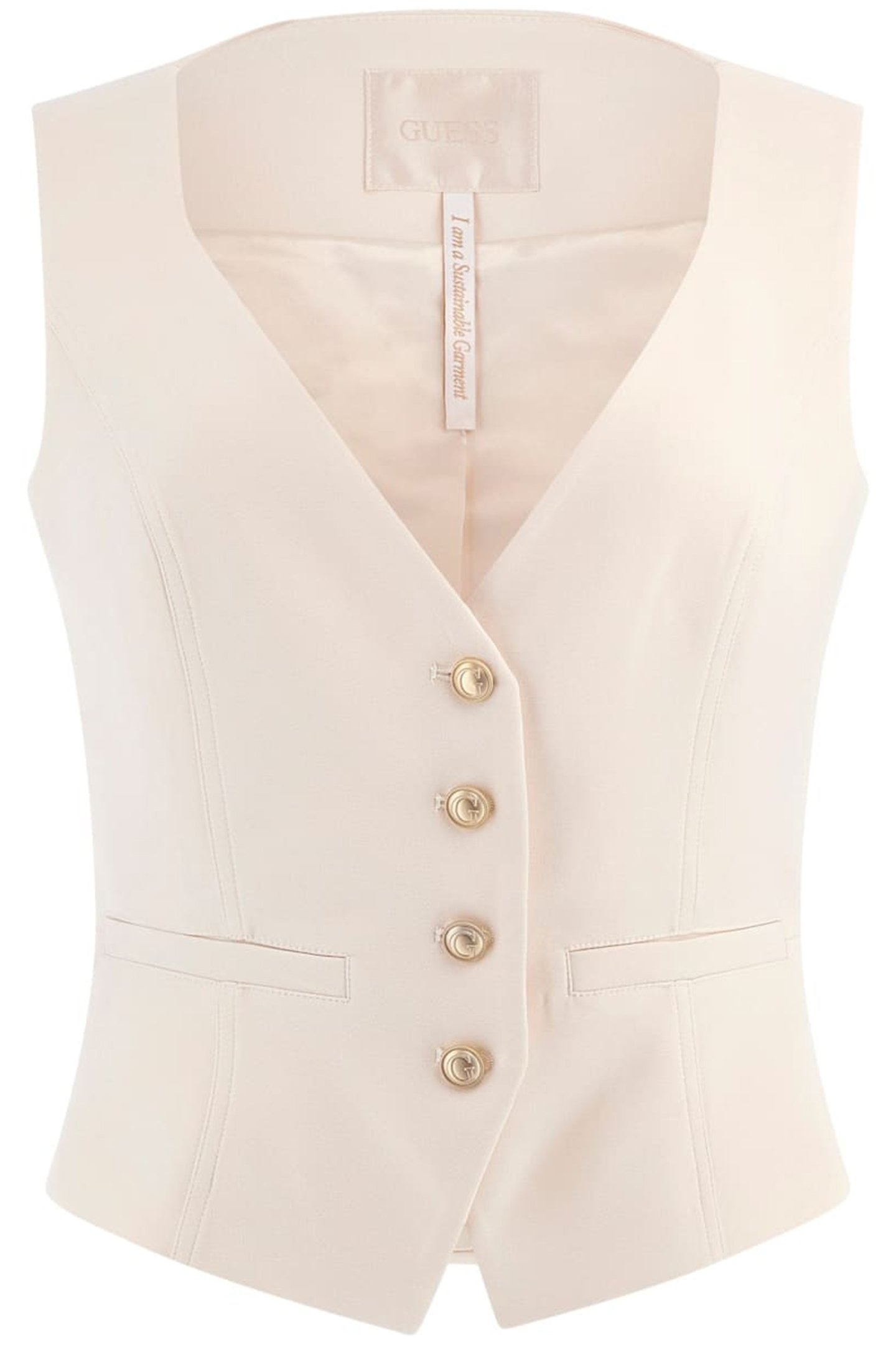 FATIMA VEST FOAMY TAUPE 4