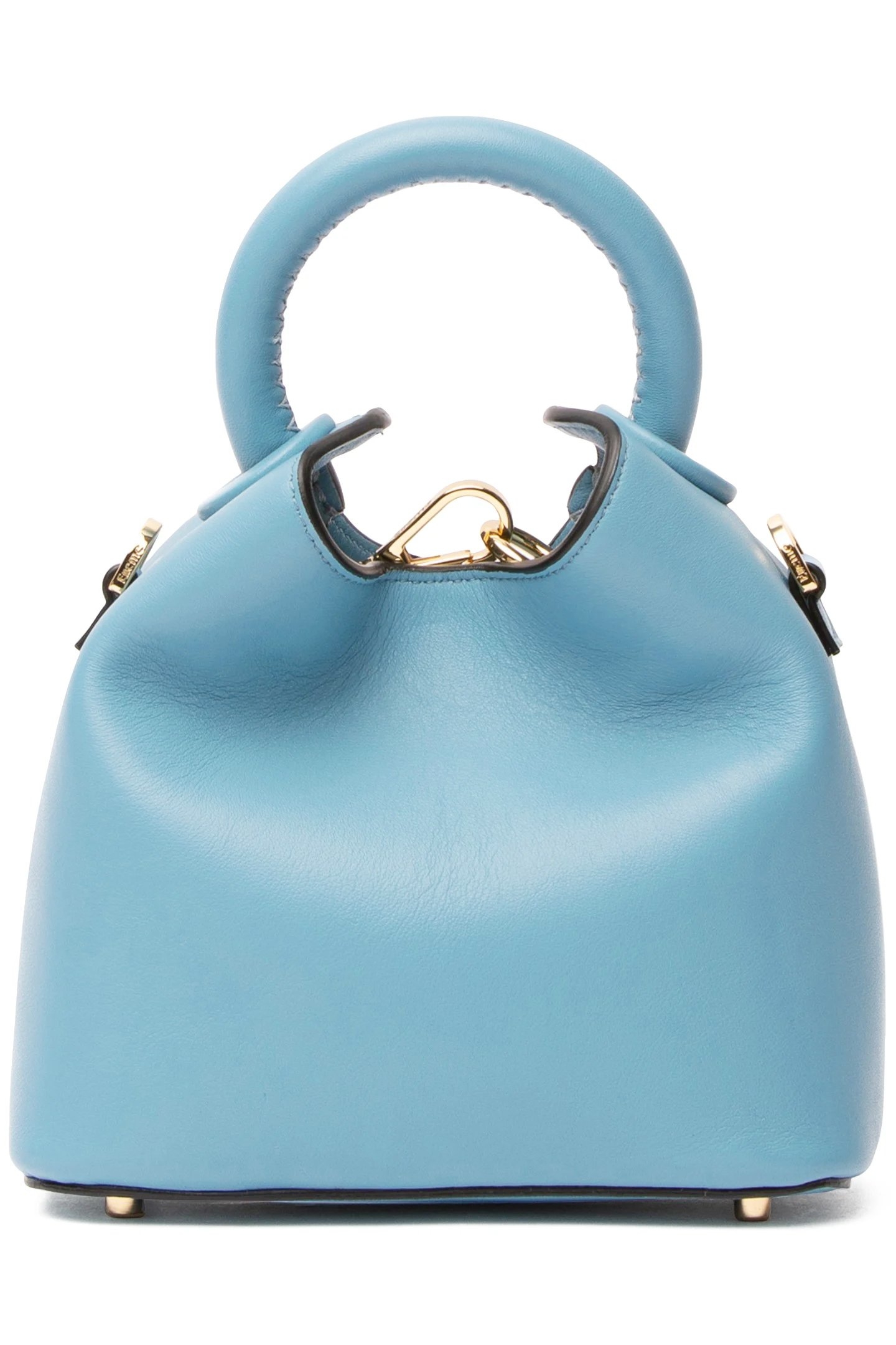 MADELEINE LEATHER BLUE/BLACK BORDERS 1