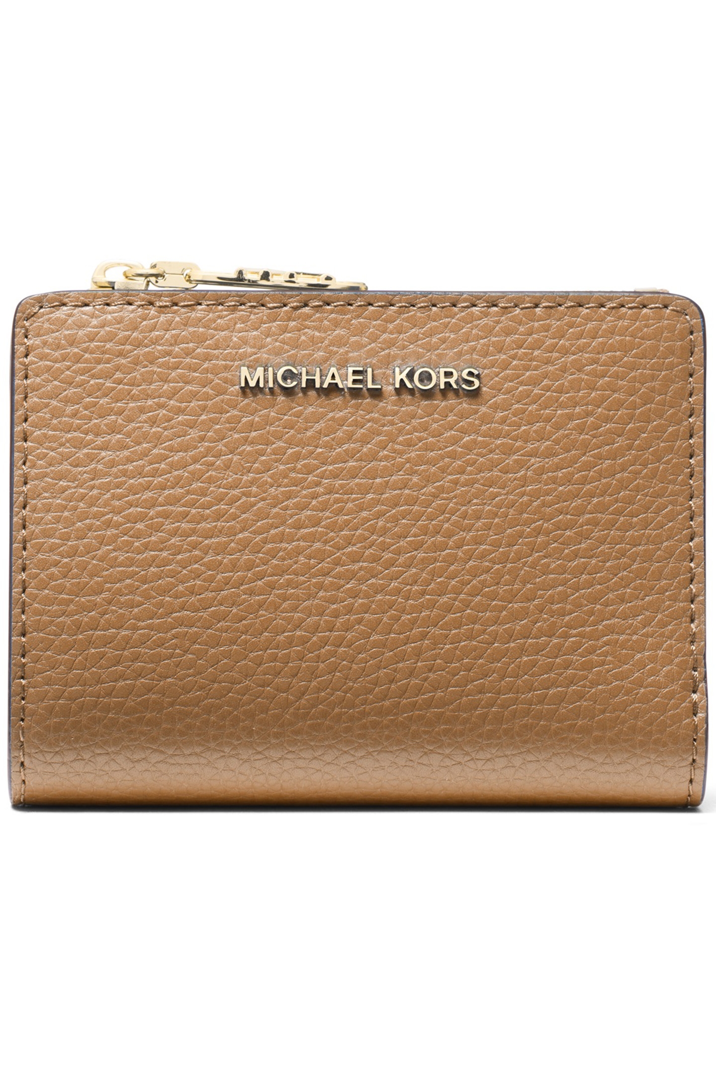 LEATHER WALLET IN BEIGE 1