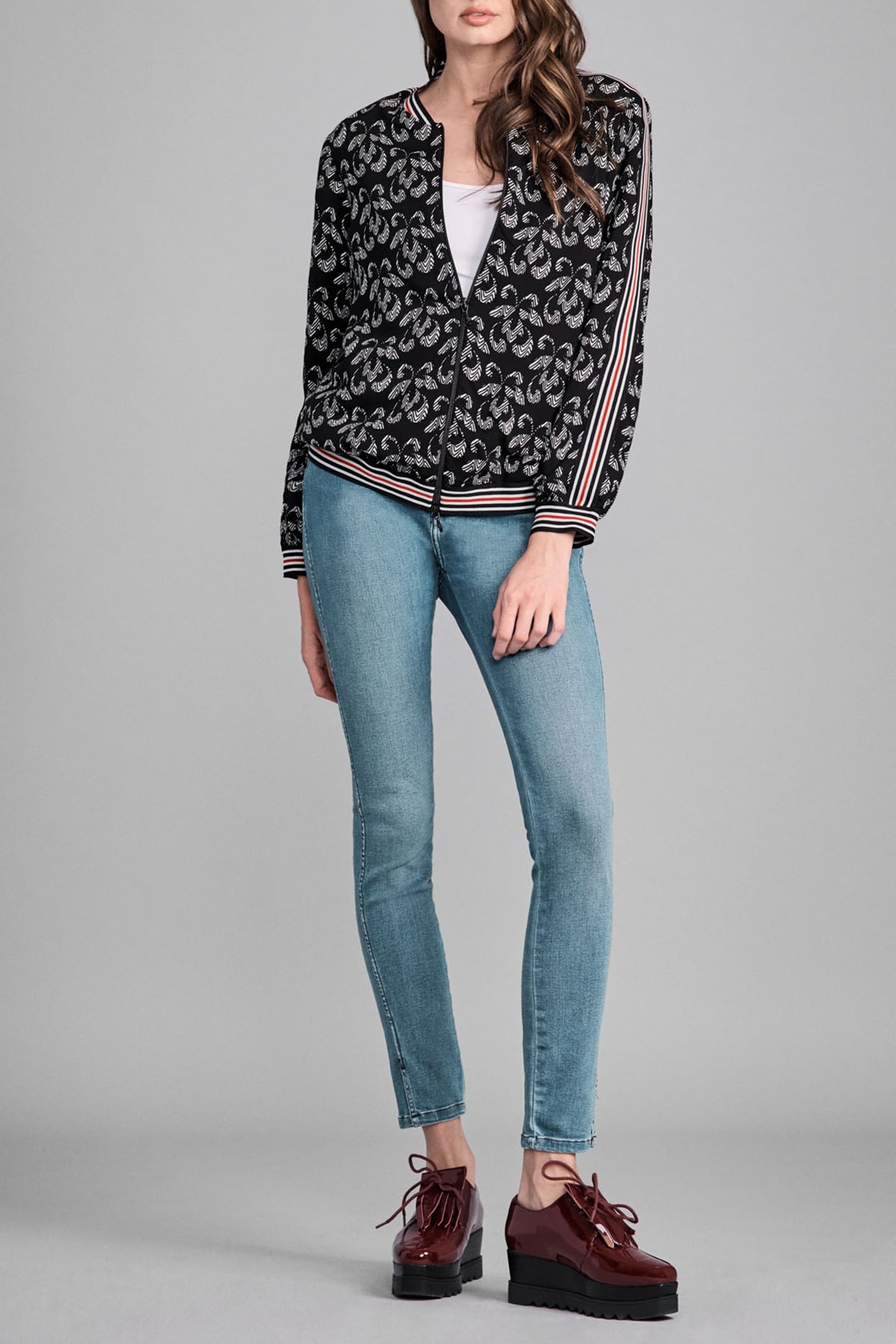 VIANNE VESTE BLACK/WHITE 3