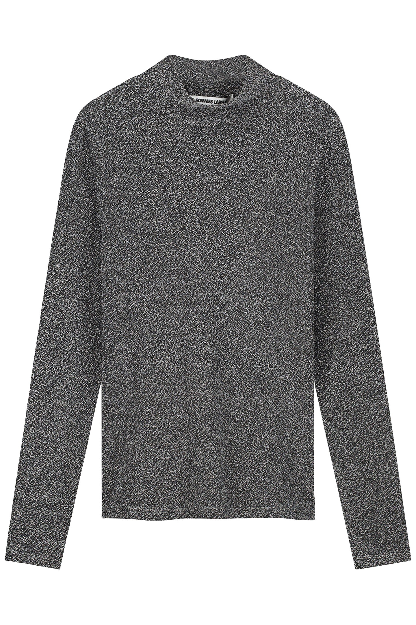 NOUS SOMMES LABELS – TIMMIE TURTLENECK GREY GLITTER 1