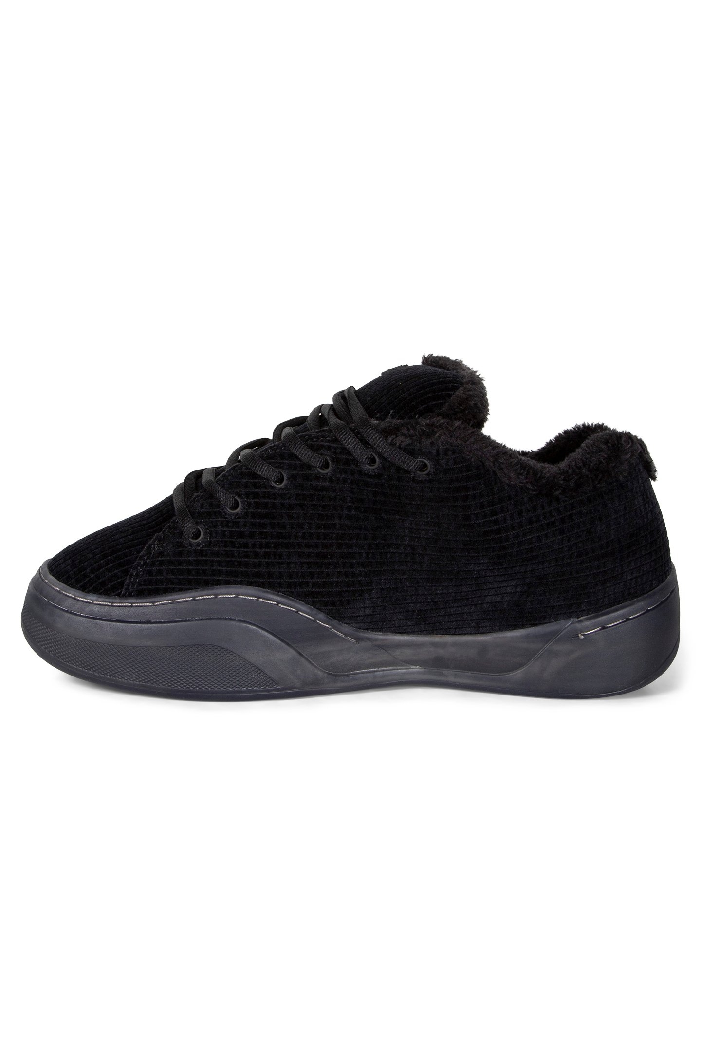 ERL – UNISEX CORDUROY VAMP SNEAKERS PIRATE BLACK 3