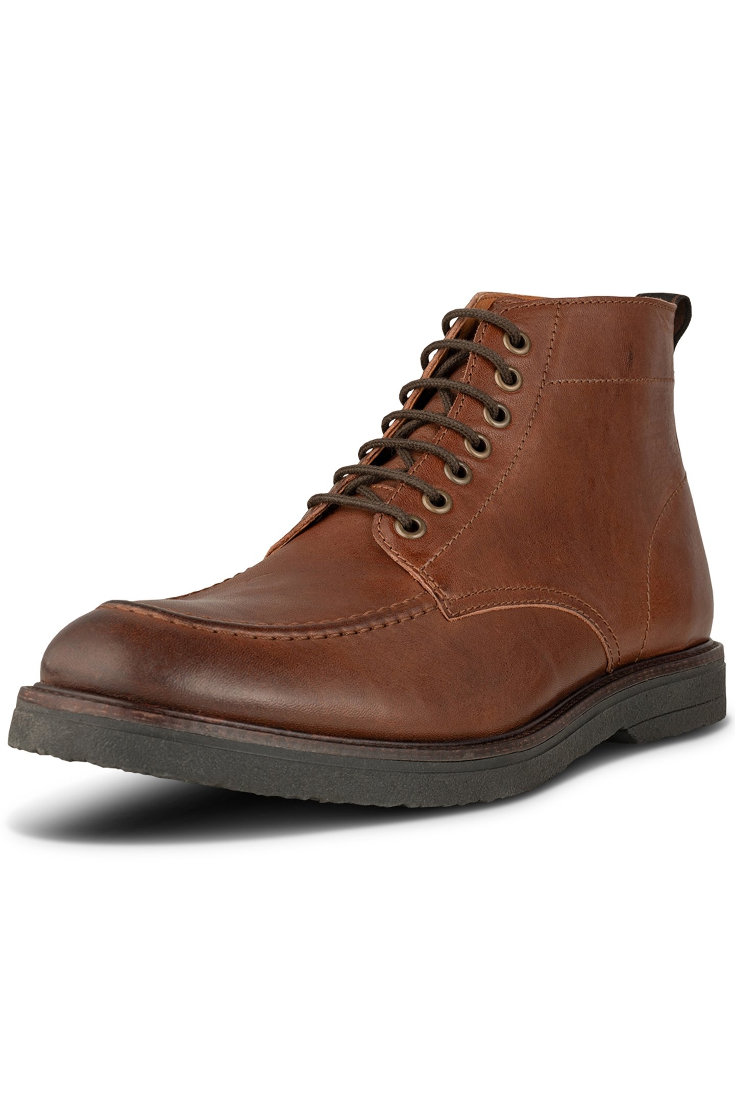 KIP APRON WATER REPELLENT BOOT BROWN 2