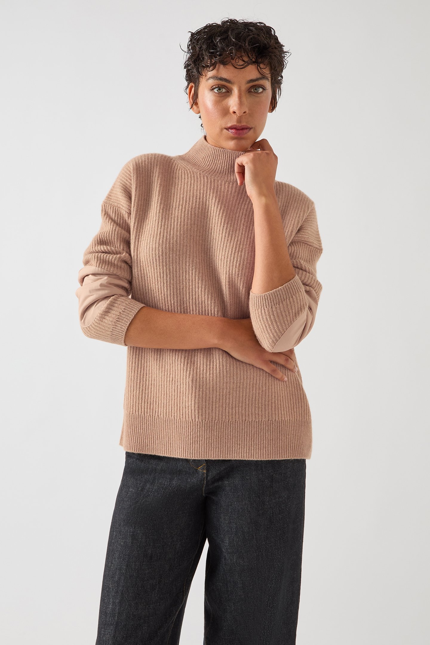 TK EVERLY UTILITY SWEATER CINNAMON 1