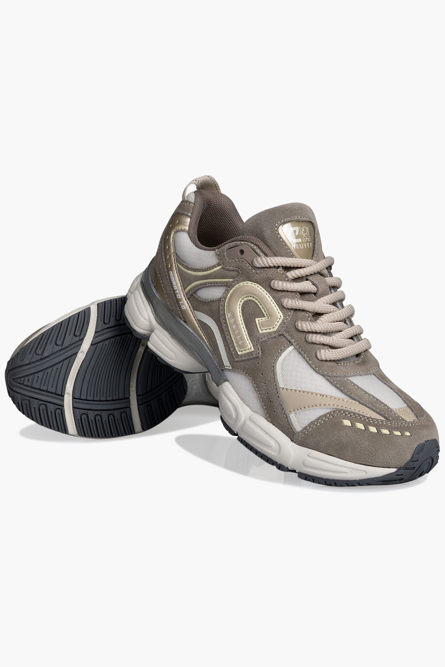 MARATO RUNNER -SUEDE/MESH BROWN 7