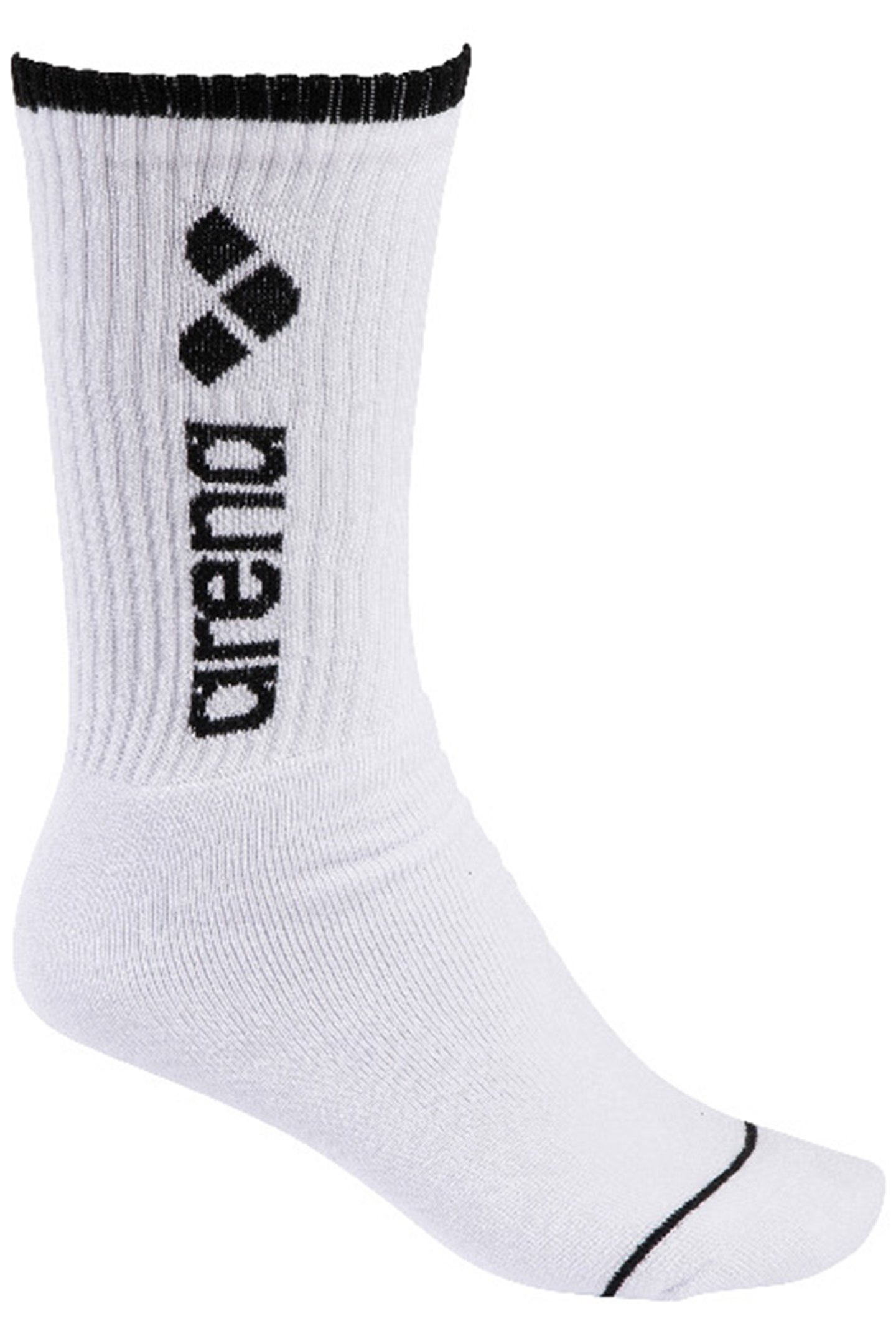 TEAM SOCKS WHITE-BLACK 1