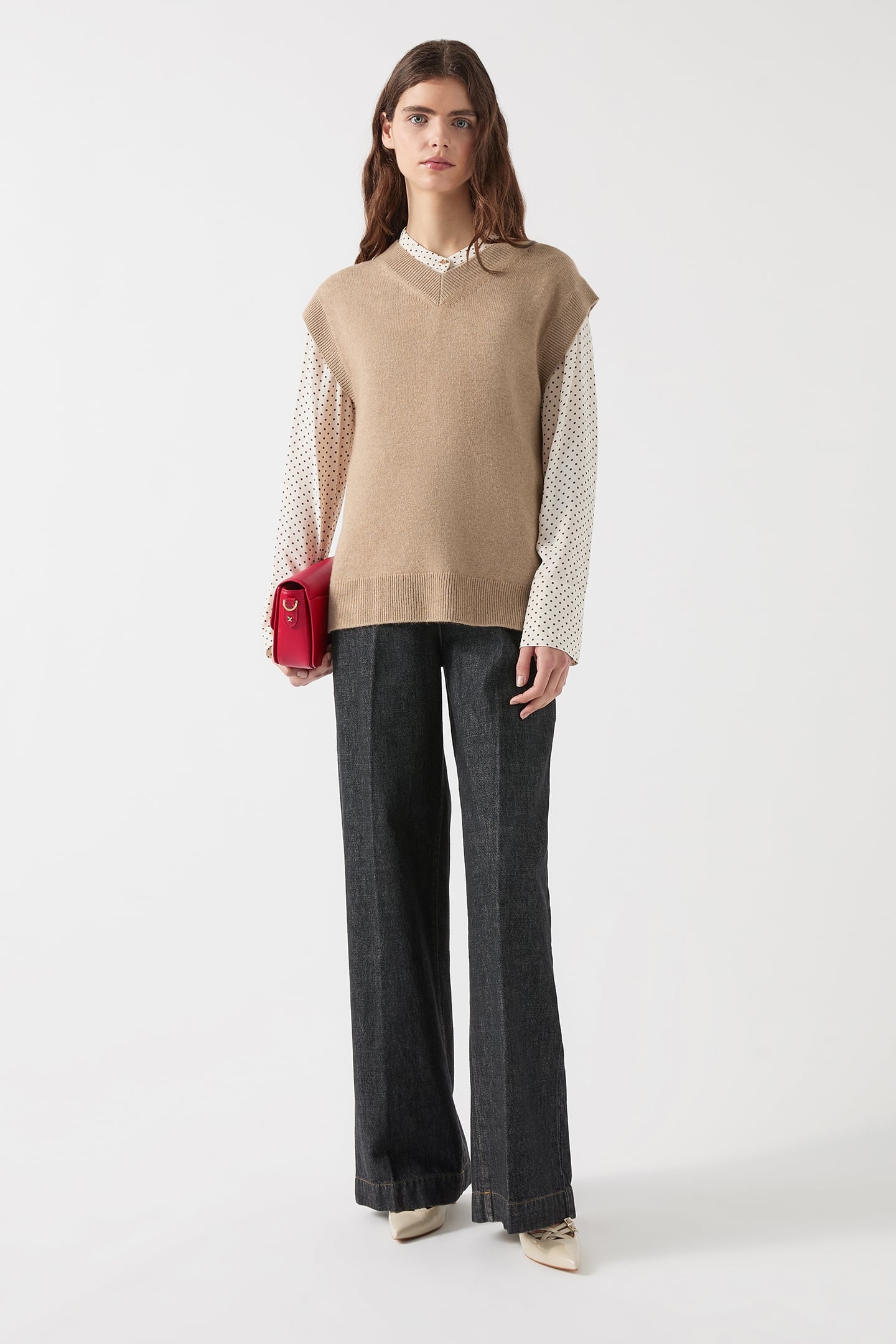 TK NILA V-NECK KNIT TANK CINNAMON 2