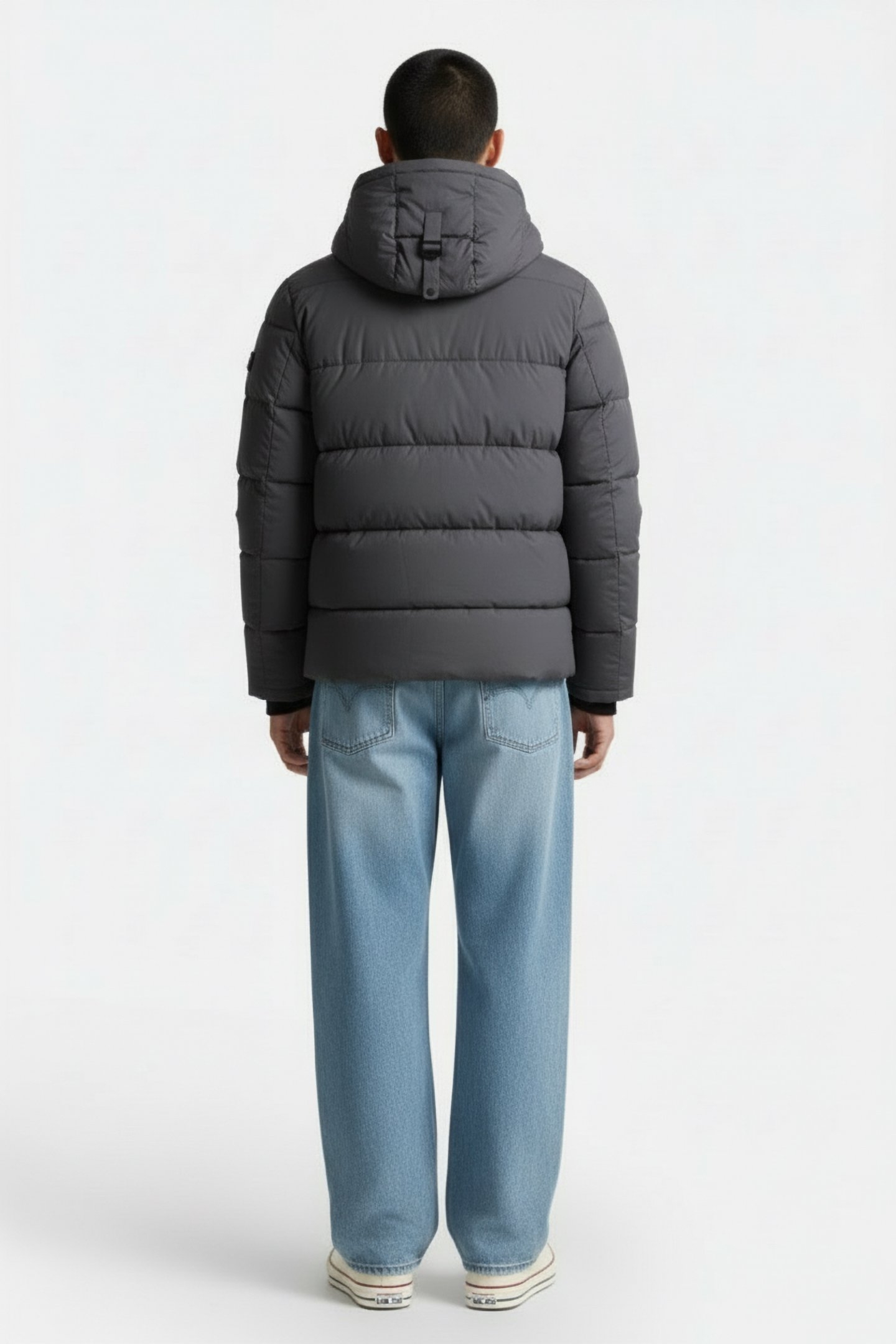 S.OLIVER JACKET OUTDOOR GREY/BLACK 2