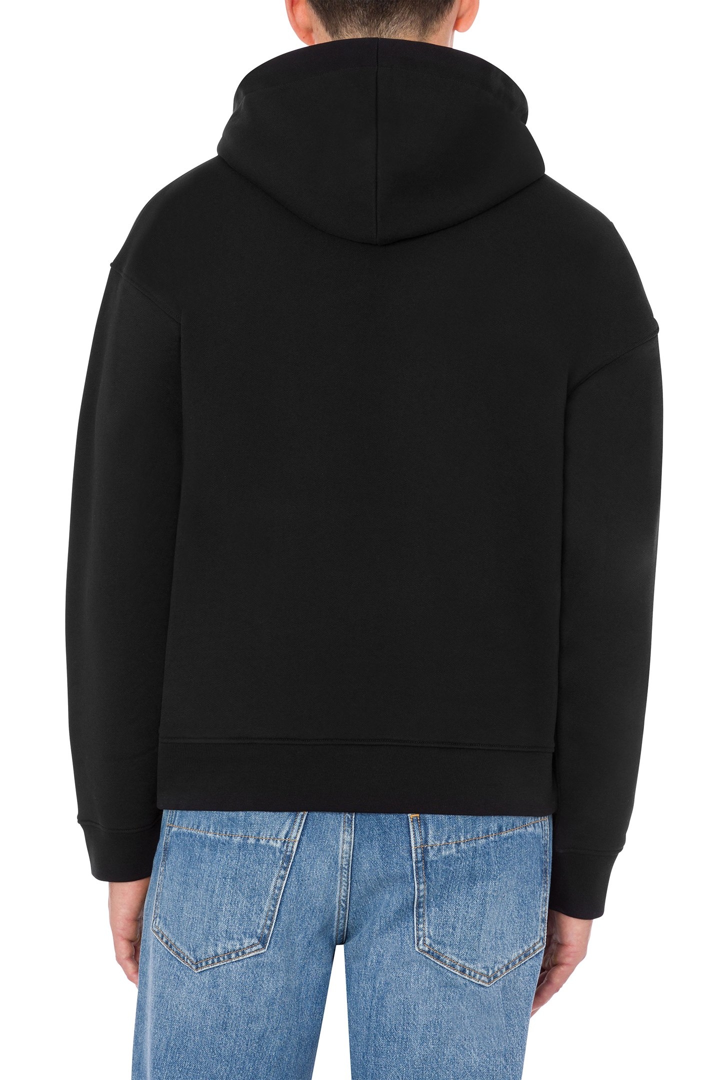 DRAWN TEDDY BEAR HOODIE BLACK 2