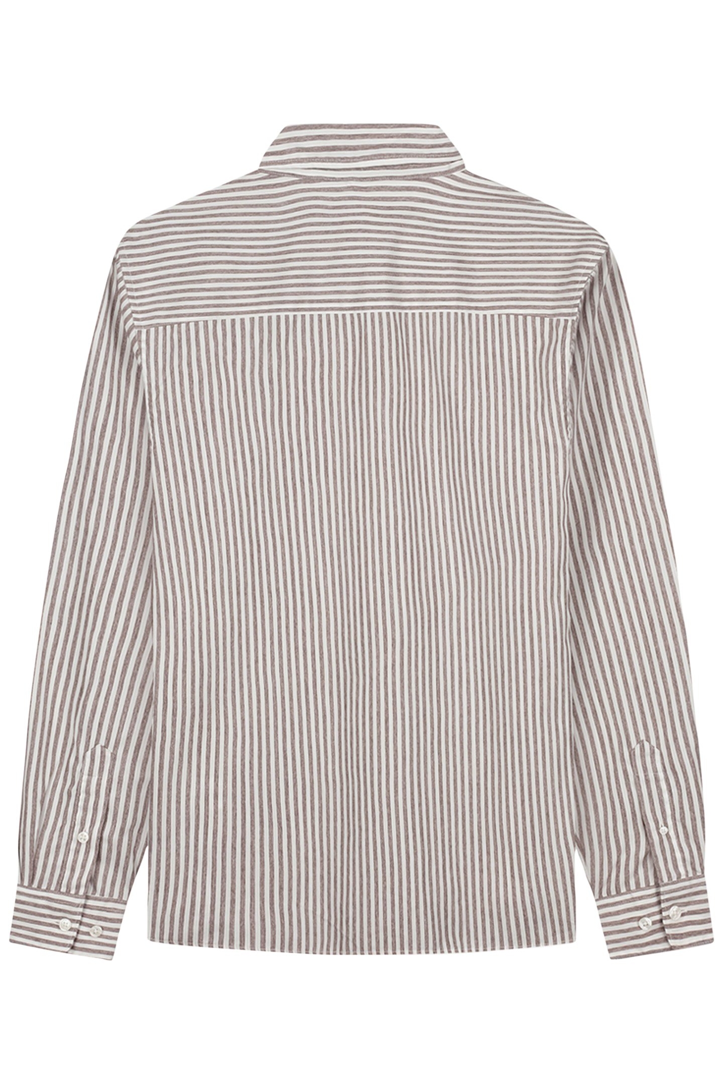 WAL – JAMES SHIRT BROWN STRIPED 5