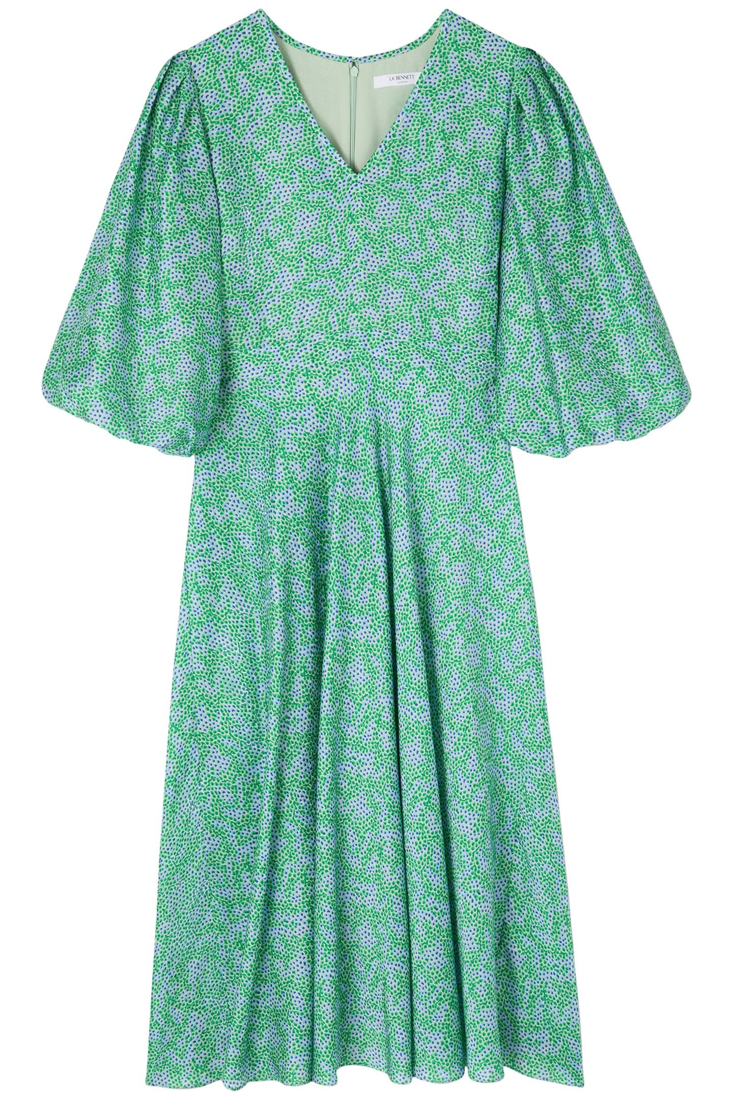 DR LOLA BLOSSOM DRESS GREEN 3