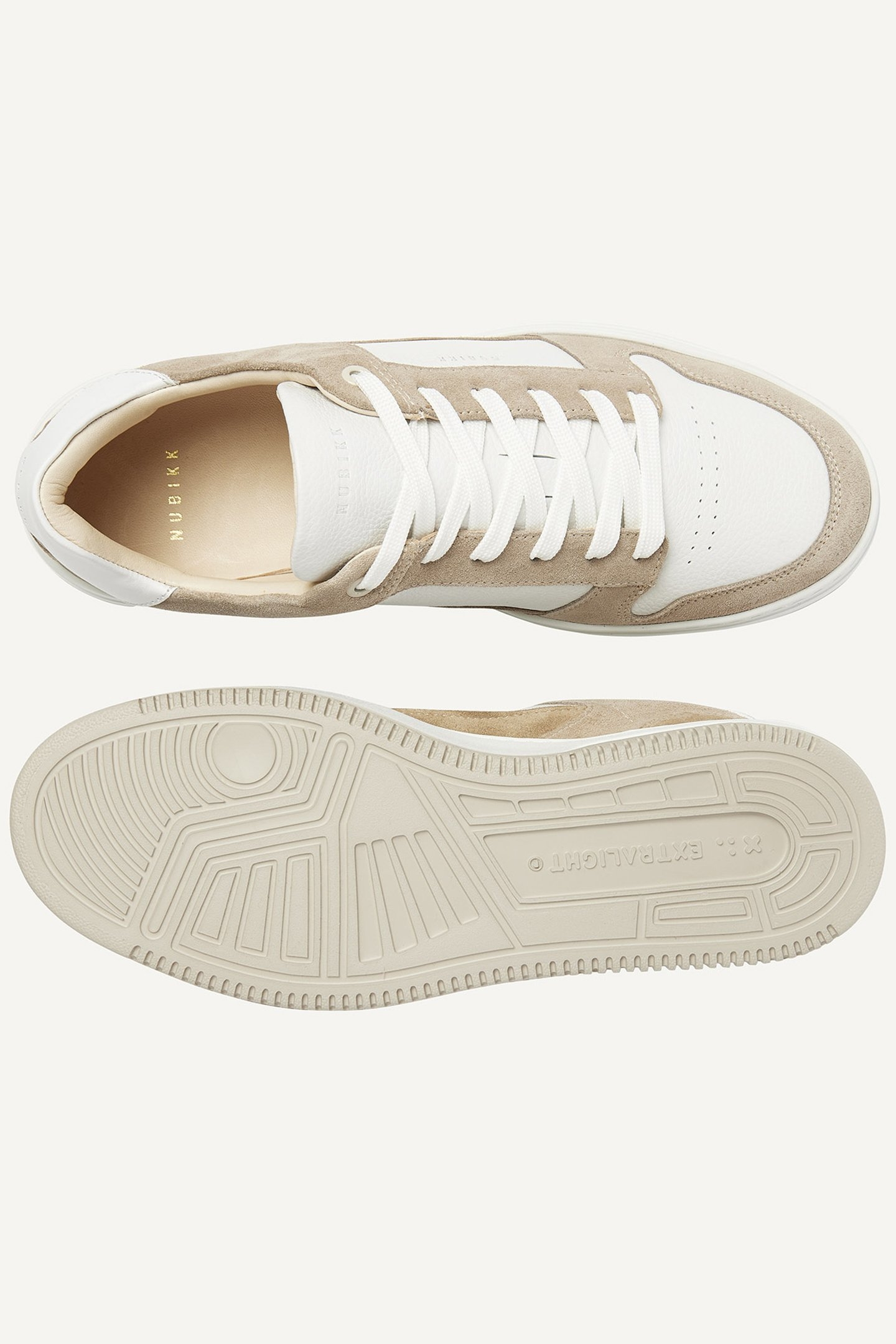 BASKET COURT WHITE LEATHER - MIST 3