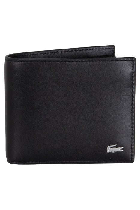 LACOSTE BLACK WALLET WITH KEYCHAIN 1