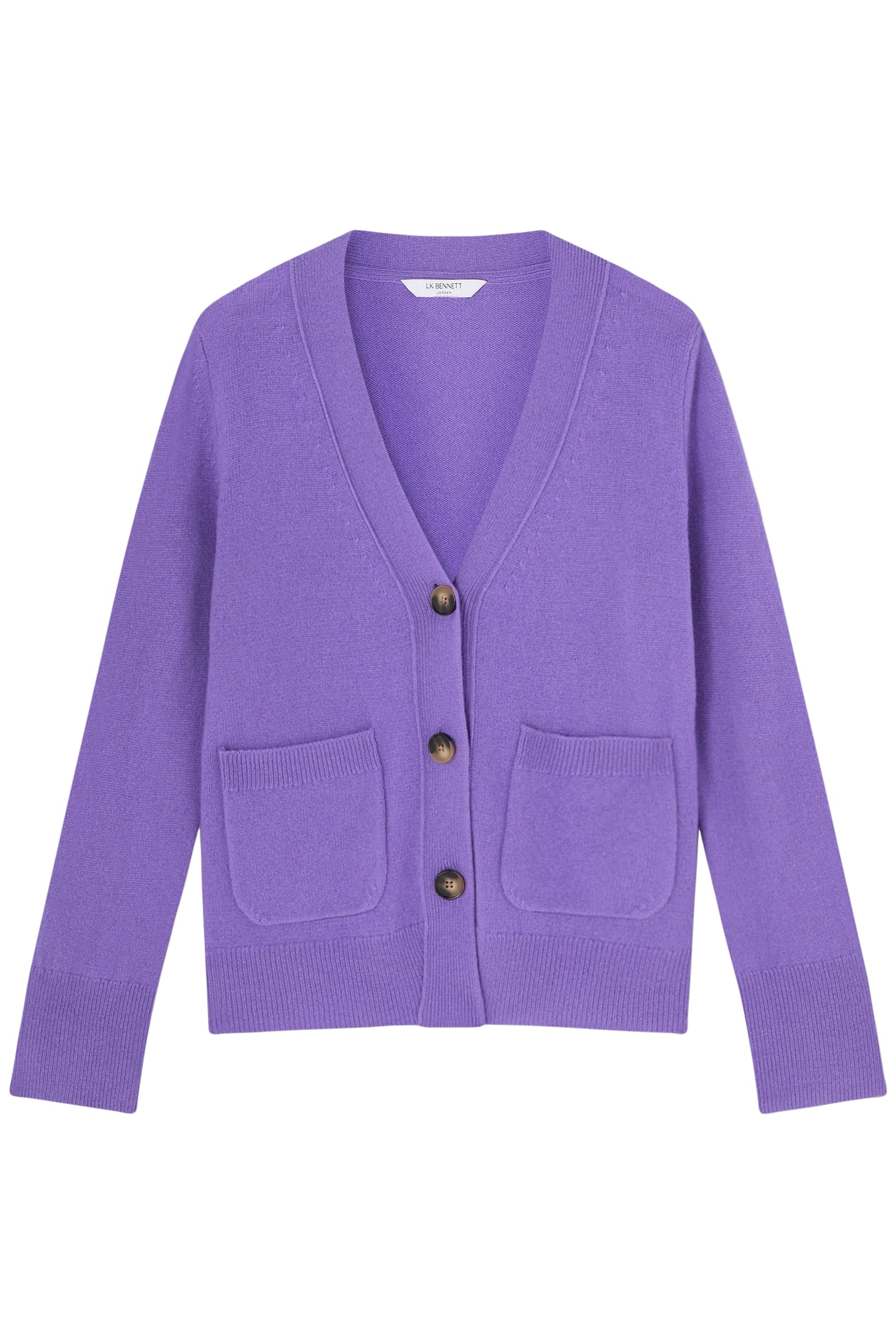 CD CARINE WOOL CARDIGAN LILAC 4