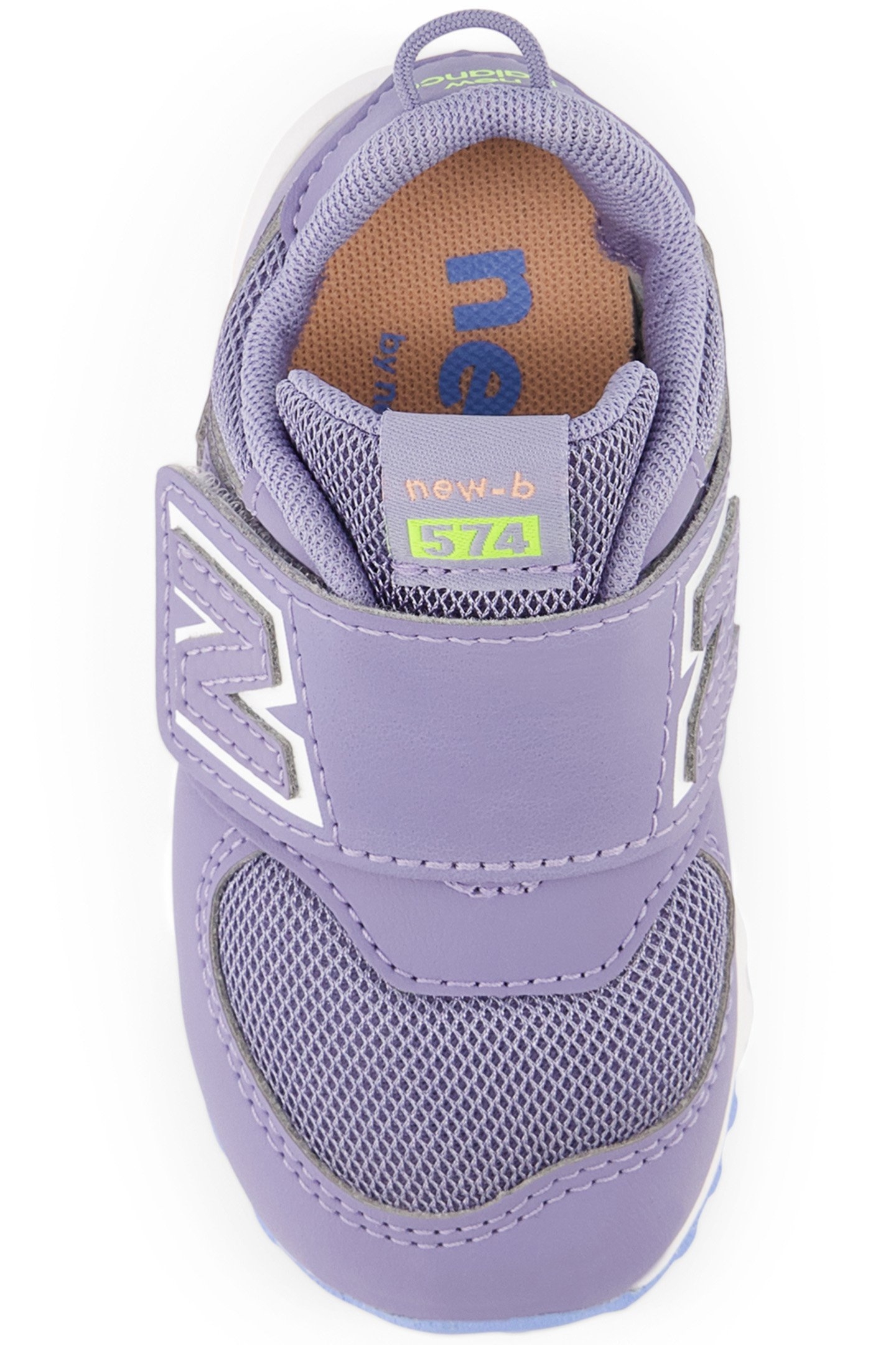 INFANT GIRLS 574 NEW-B HOOK & LOOP ASTRAL PURPLE 3