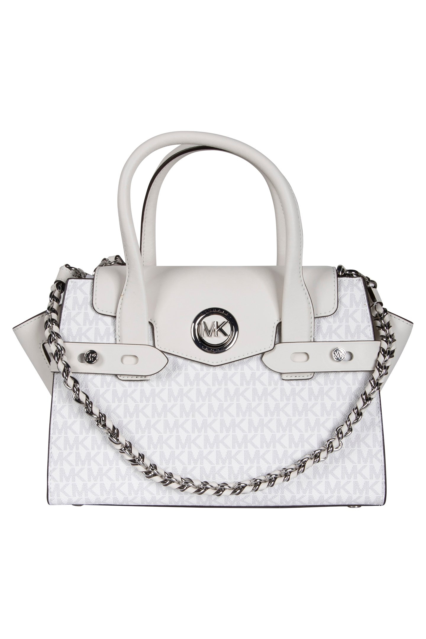 SM FLAP SATCHEL BRIGHT WHT 2