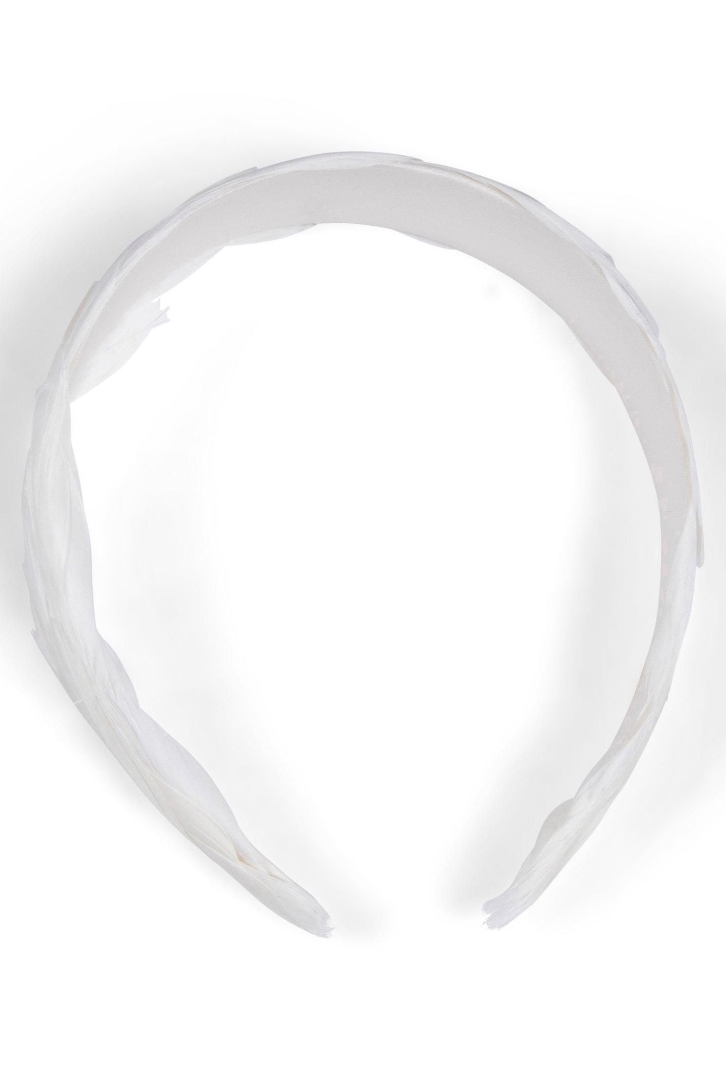 KIARA - FEATHER HEADBAND IVORY 1