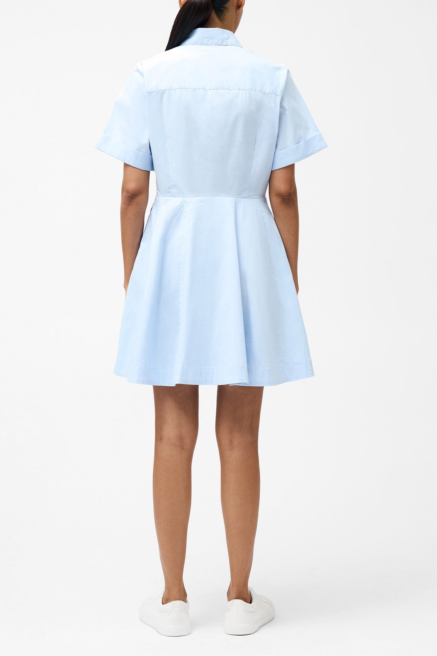 ISABELLE POPLIN MINI SHIRT DRS SKY BLUE 2