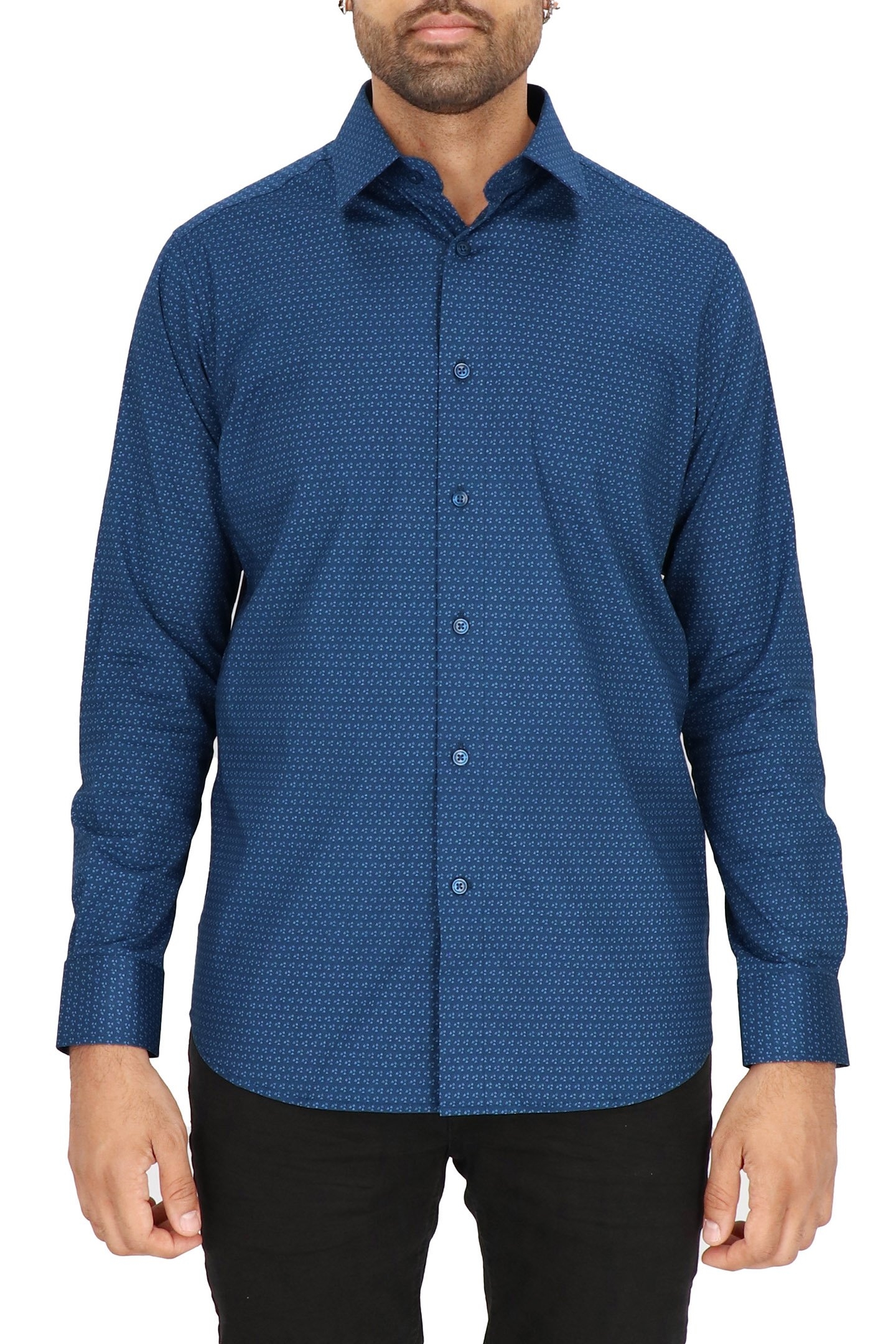DRESS SHIRT BLUE 1
