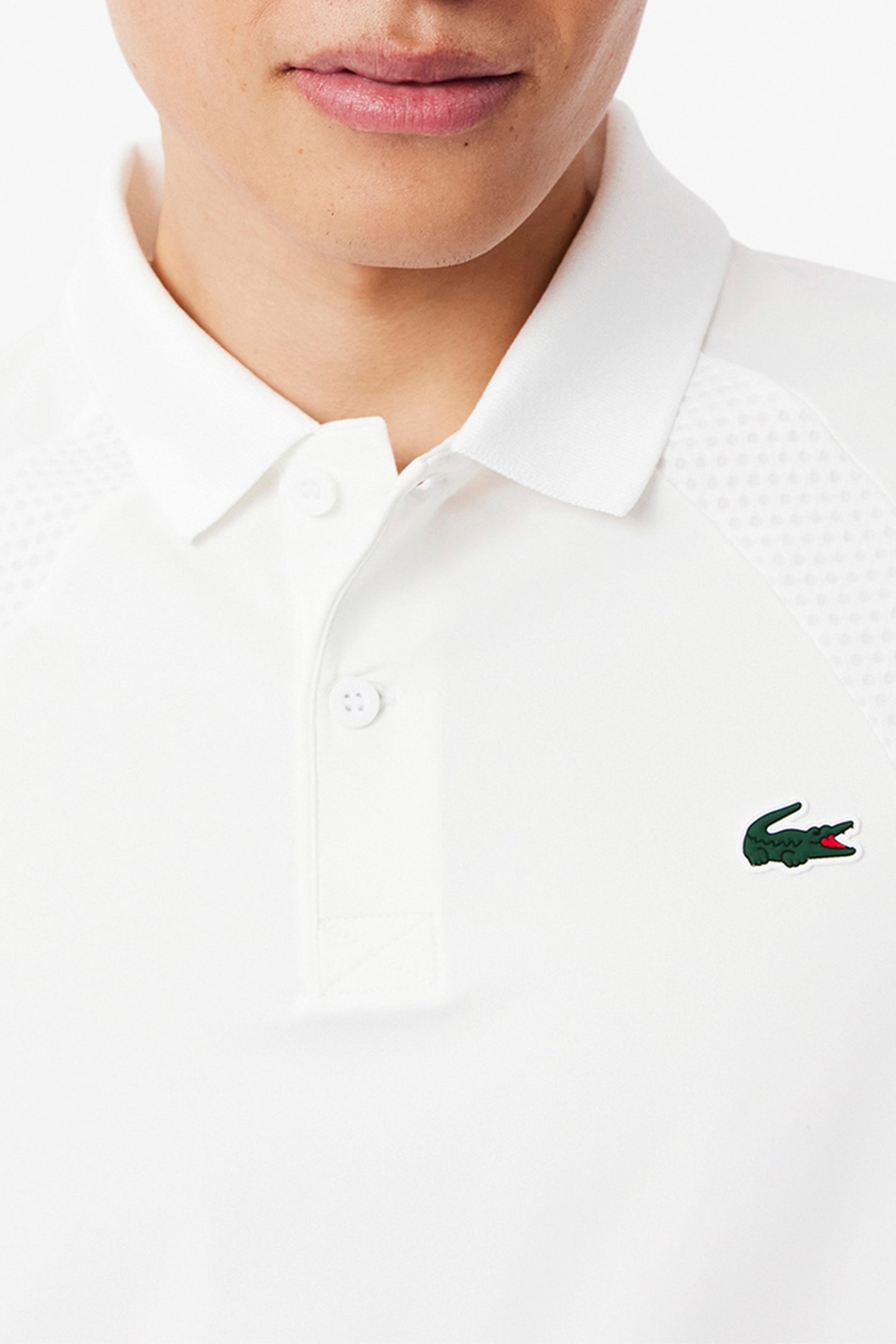 SHORTSLEEVE POLO WHITE/WHITE 4