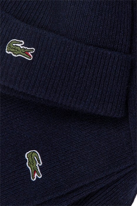 BEANIE SET NAVY BLUE 3