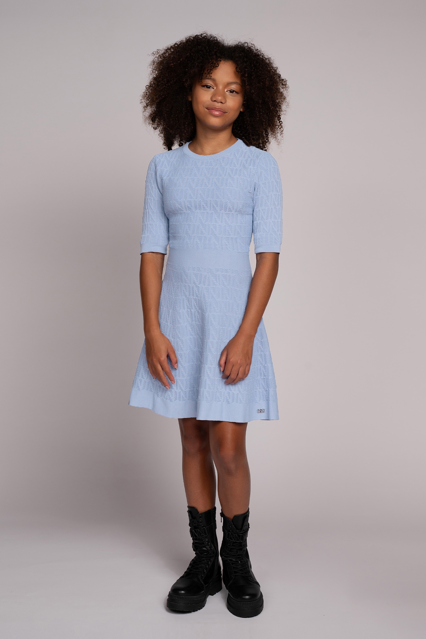 JIRO DRESS LAVENDER BLUE 1