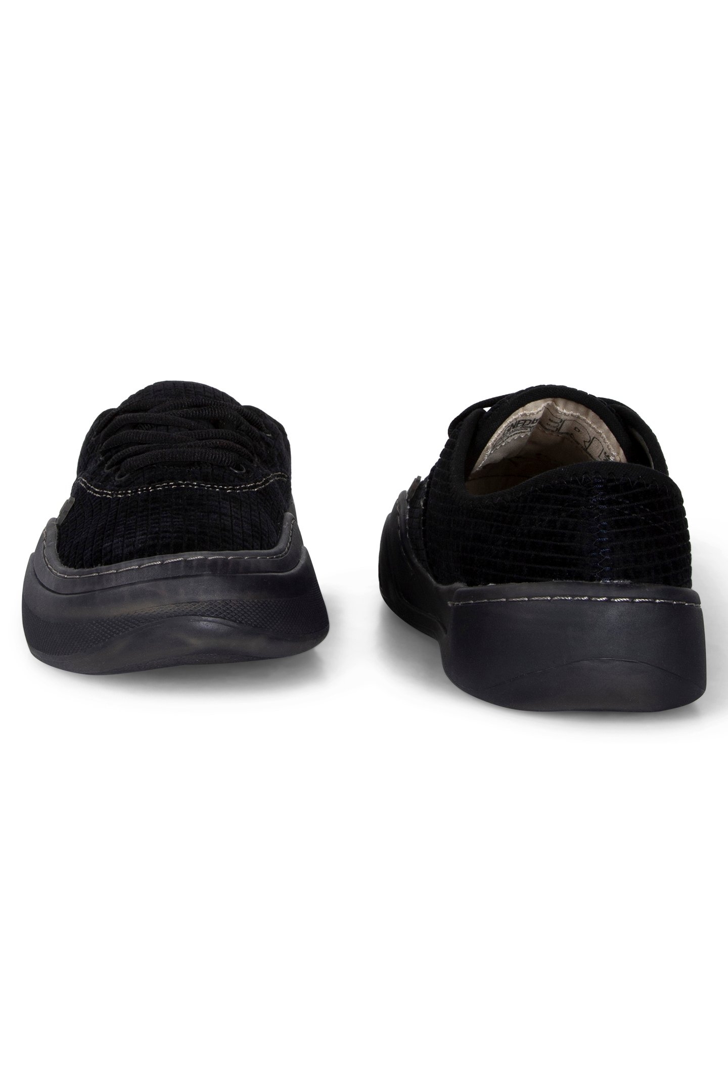 ERL – UNISEX CORDUROY COUPE SNEAKERS DARK BLACK 2