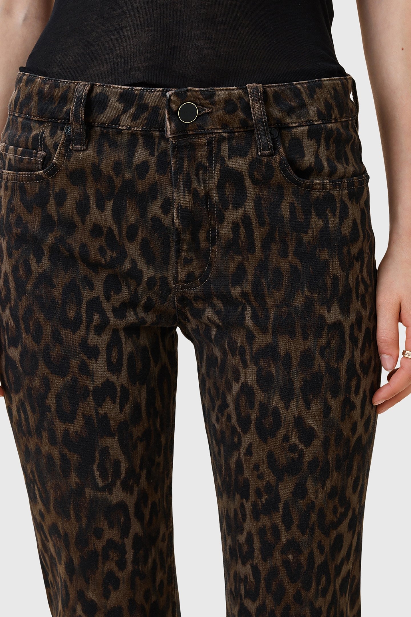 HALDAN SLIM BOOTCUT LEPPO BROWN 7