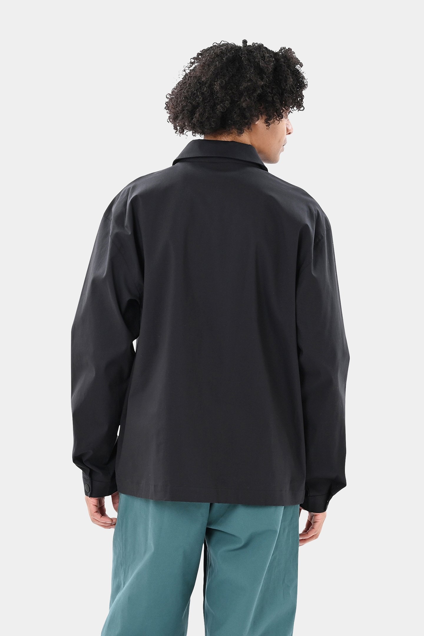 COACHES TWILL JACKET BLACK 2